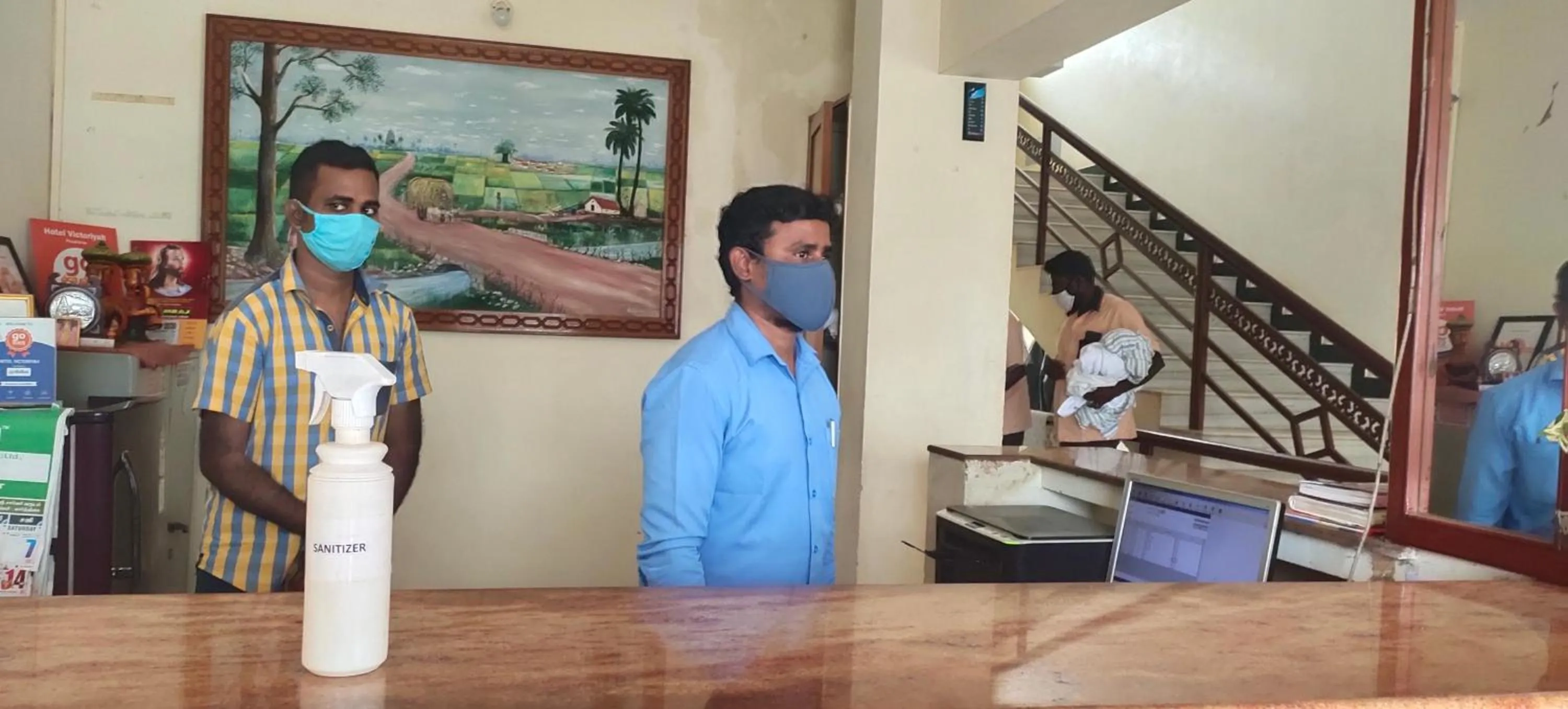 Staff in Hotel Victoriyah