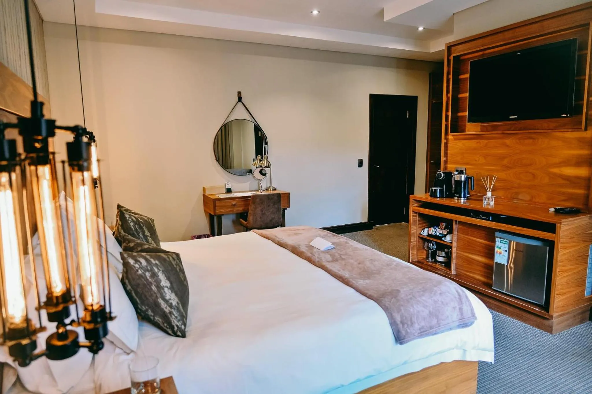 Bed in Tredenham Boutique Hotel