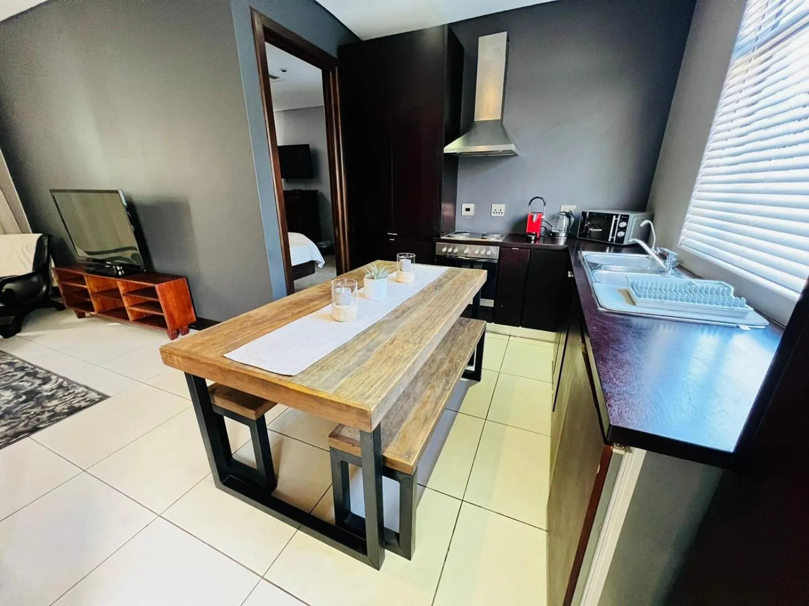 Kitchen or kitchenette in Tredenham Boutique Hotel