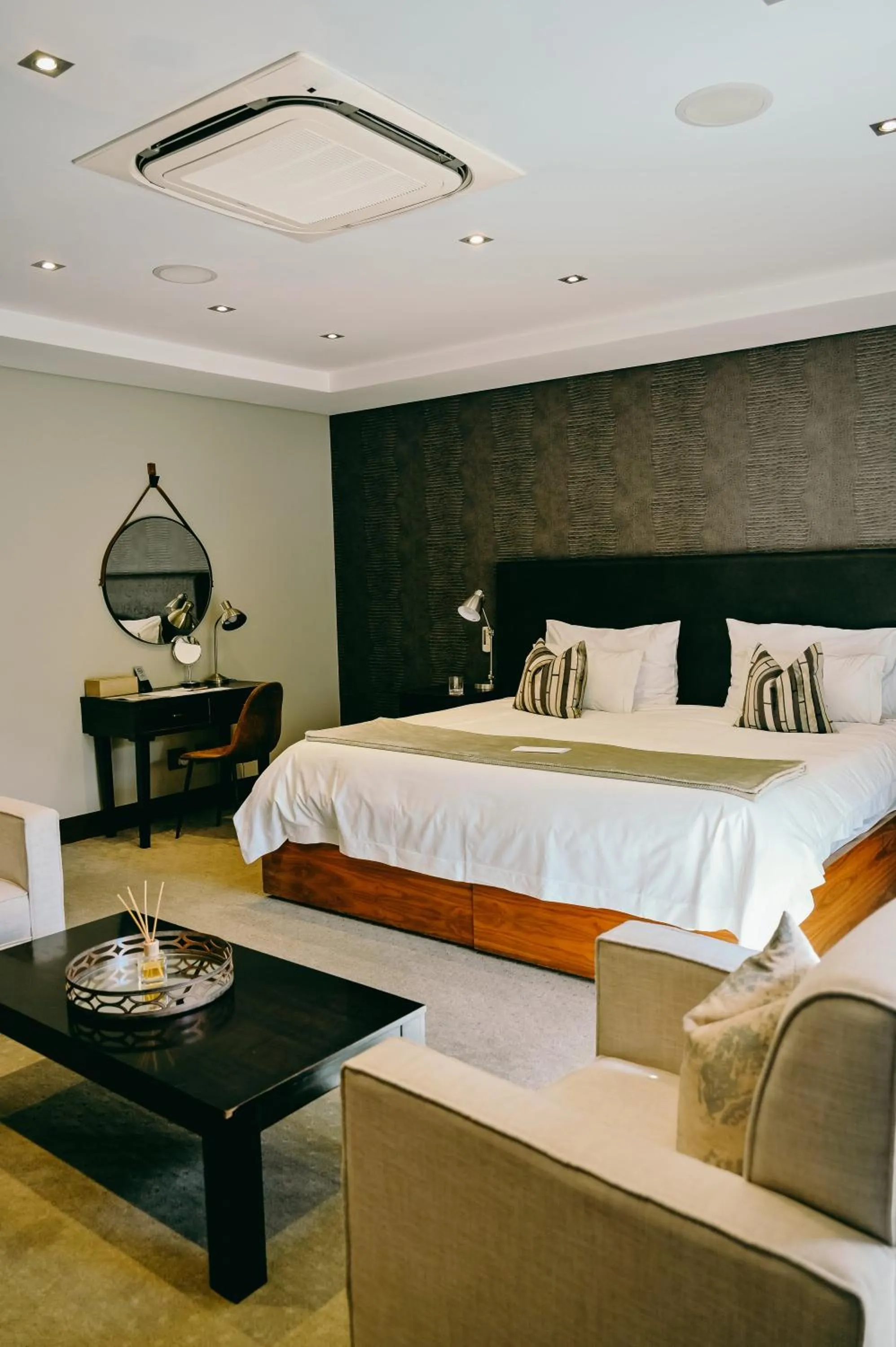 Bed in Tredenham Boutique Hotel