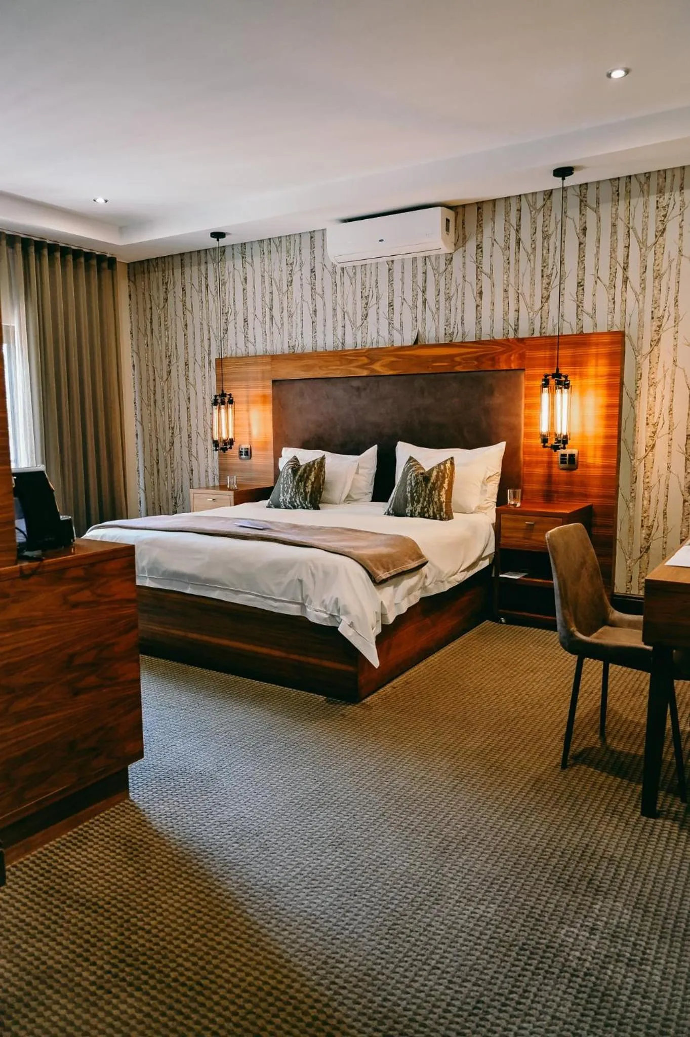 Bed in Tredenham Boutique Hotel