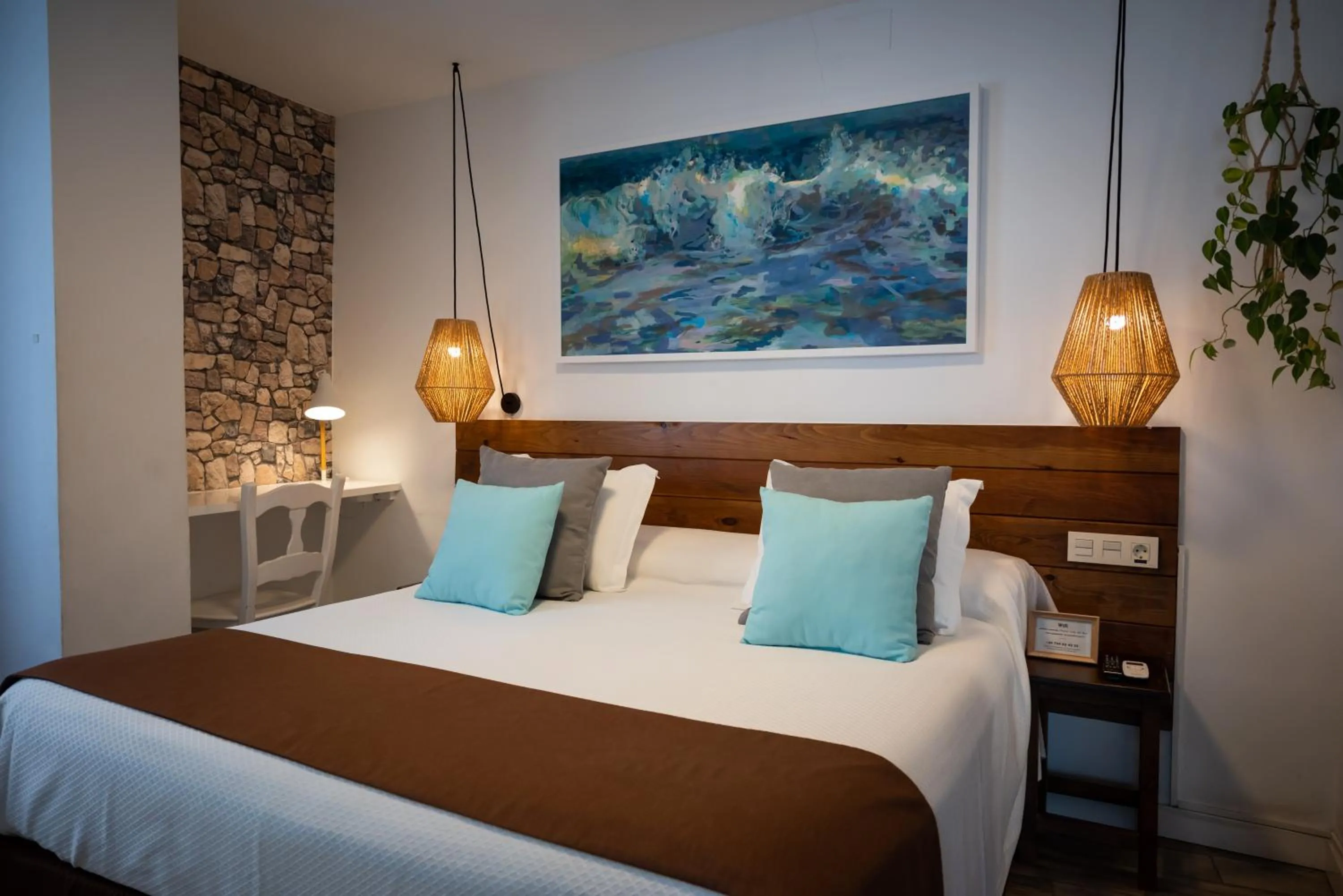 Bed in Hostal Boutique Casa del Mar Altea