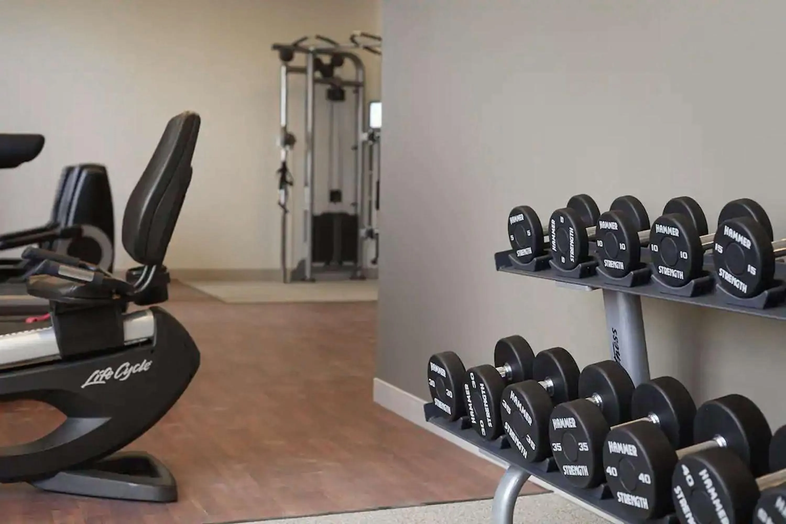 Fitness centre/facilities in Hilton Garden Inn Minneapolis - University Area