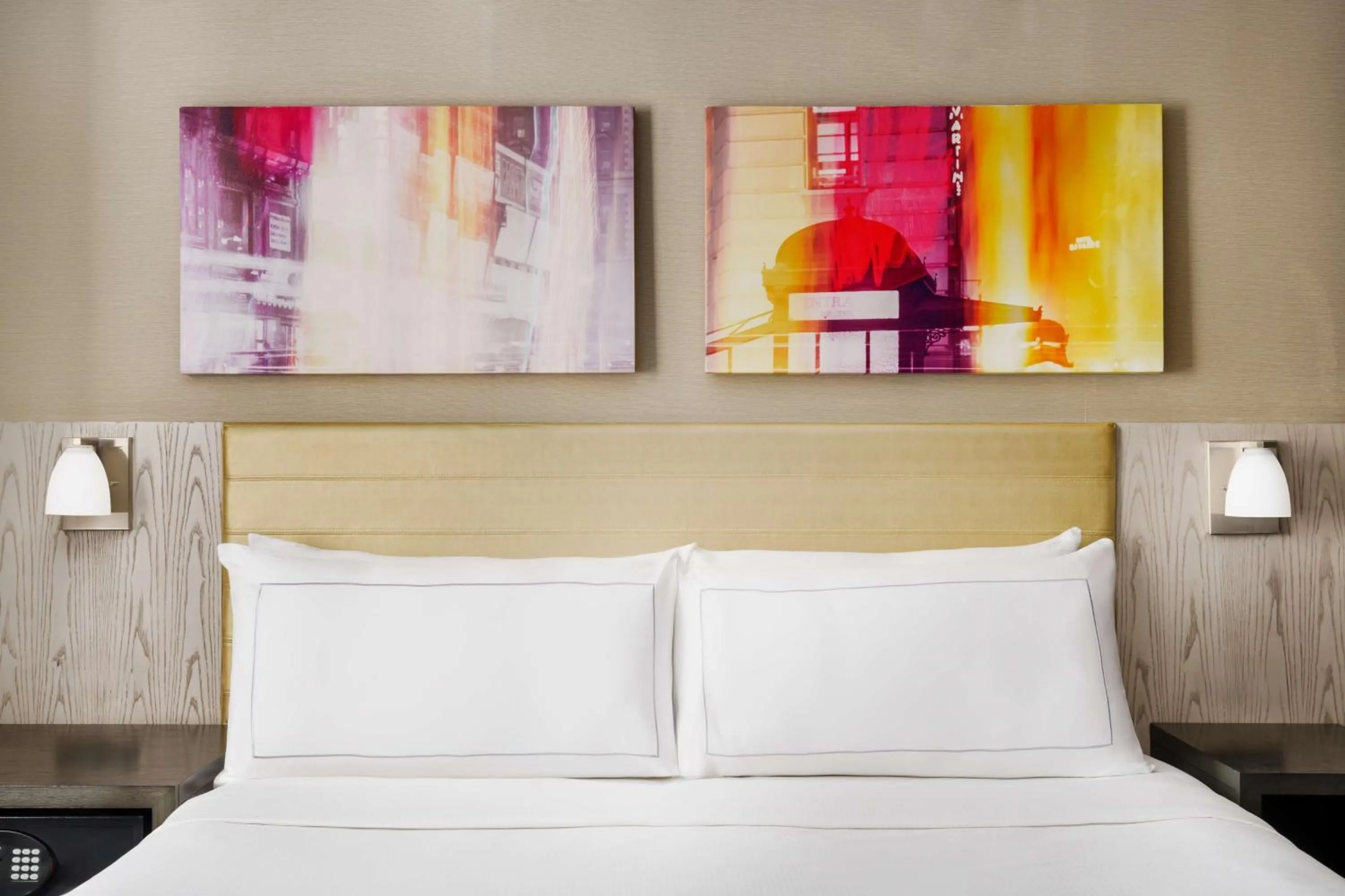 Bed in Doubletree By Hilton New York Times Square West