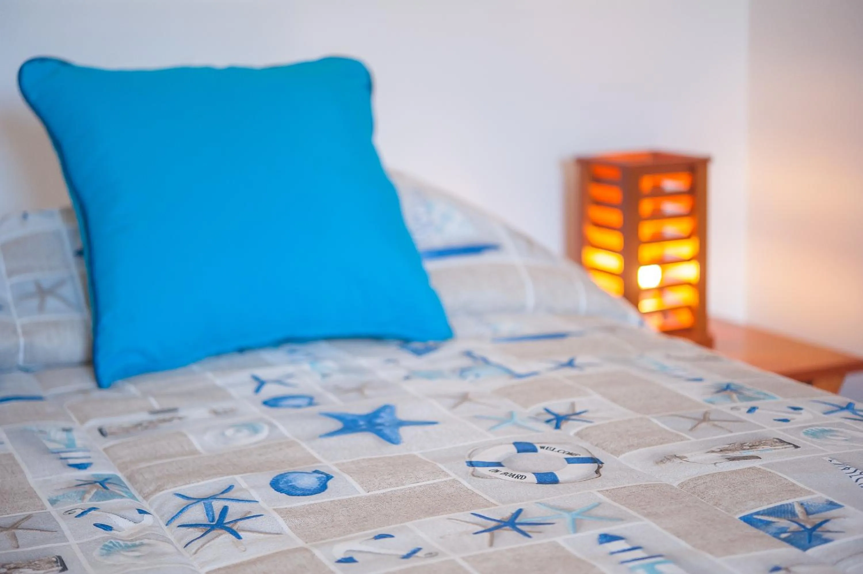 Decorative detail, Bed in Hotel Los Corales