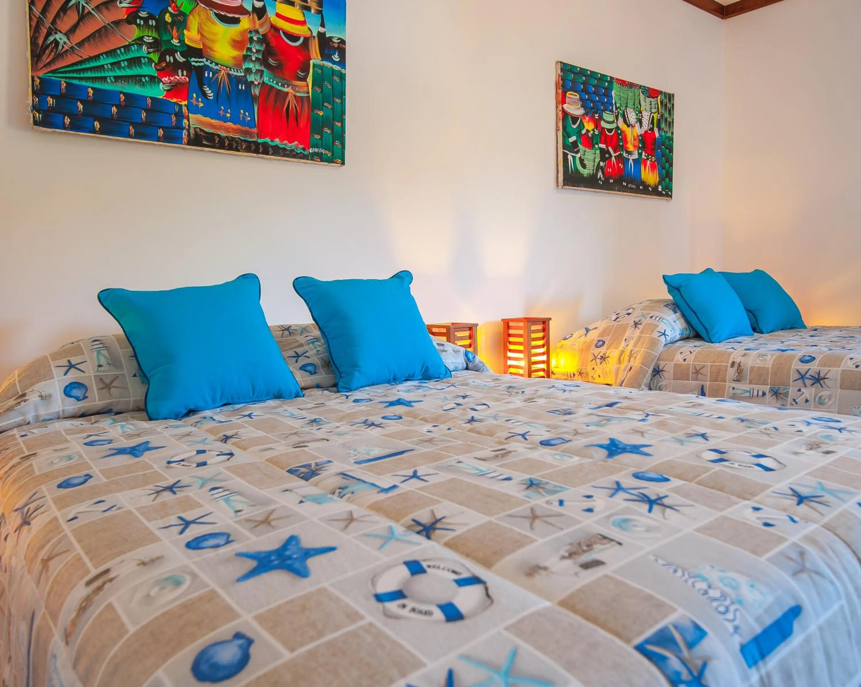 Bed in Hotel Los Corales