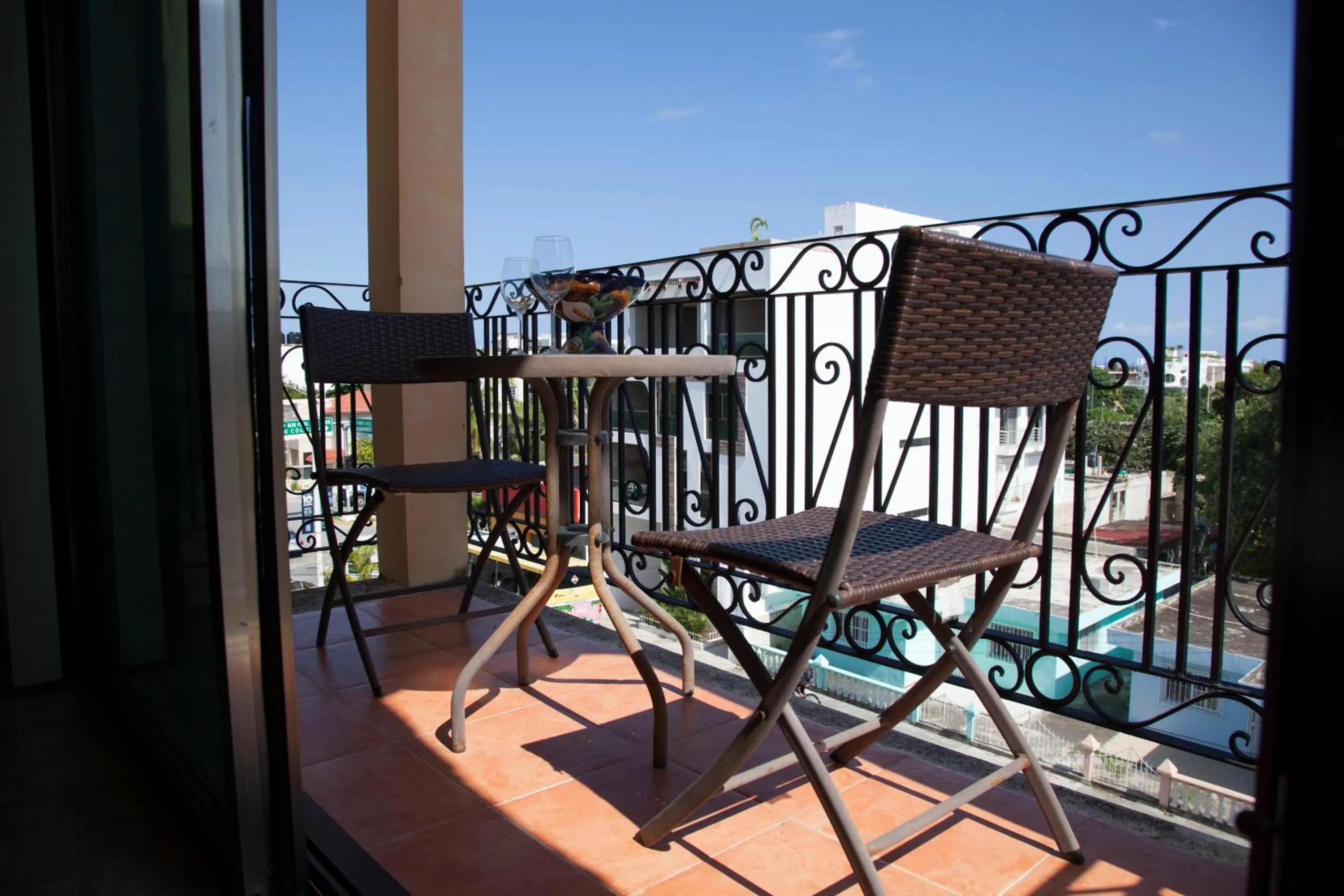 Balcony/Terrace in Lilas del Mar Apartments