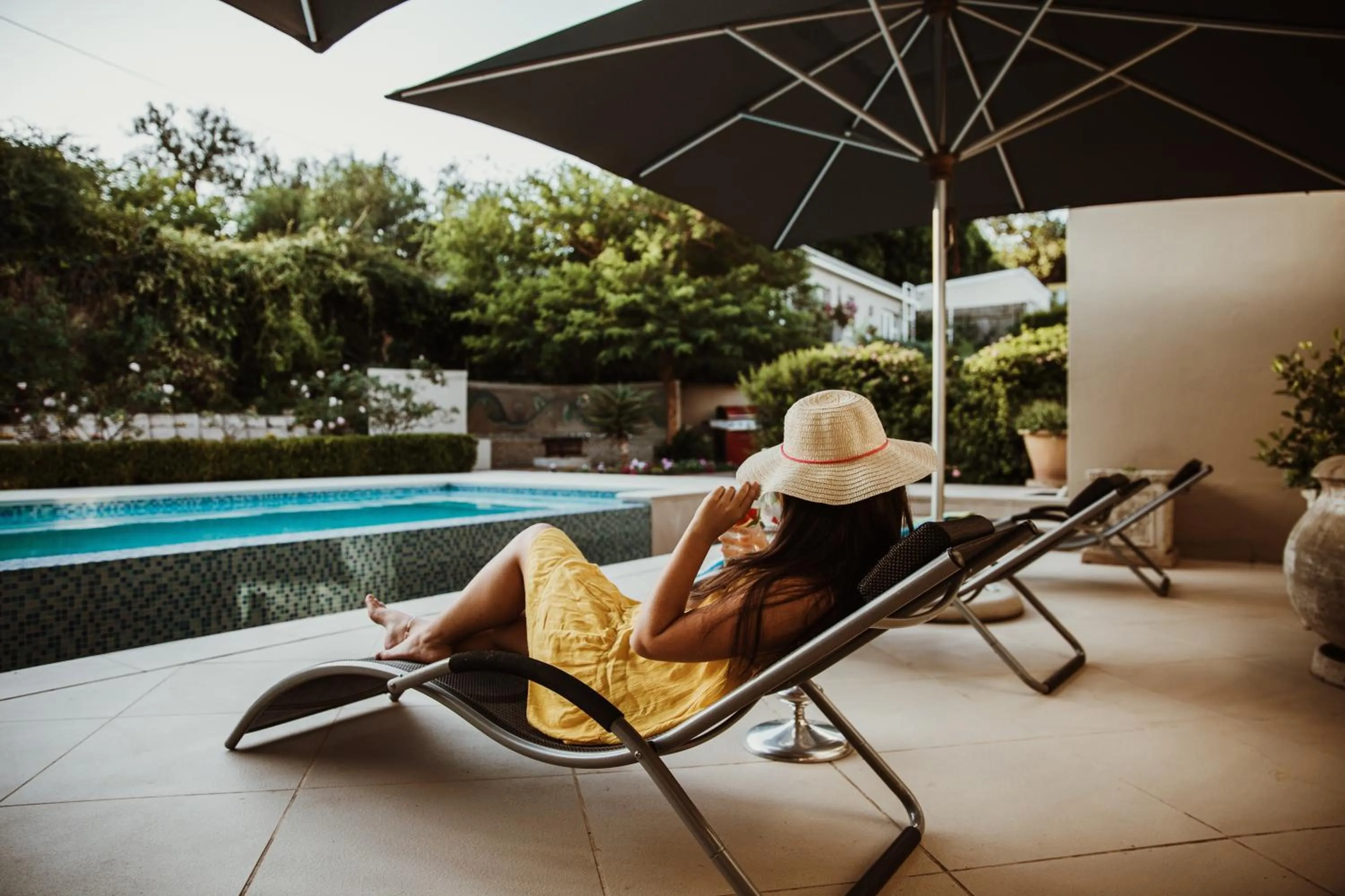 Swimming pool in Cornerstone Manor