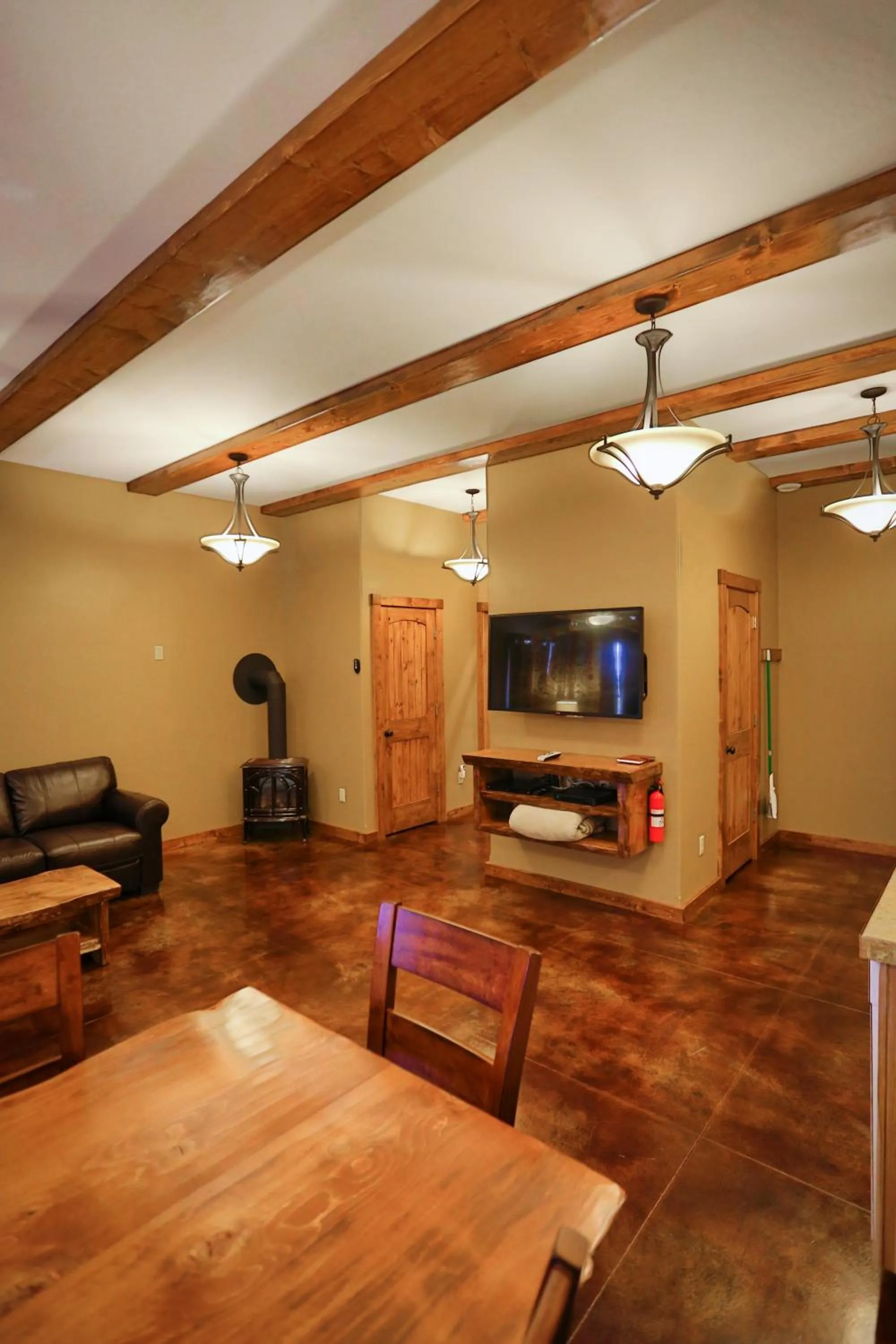 Living room in Baycrest Lodge