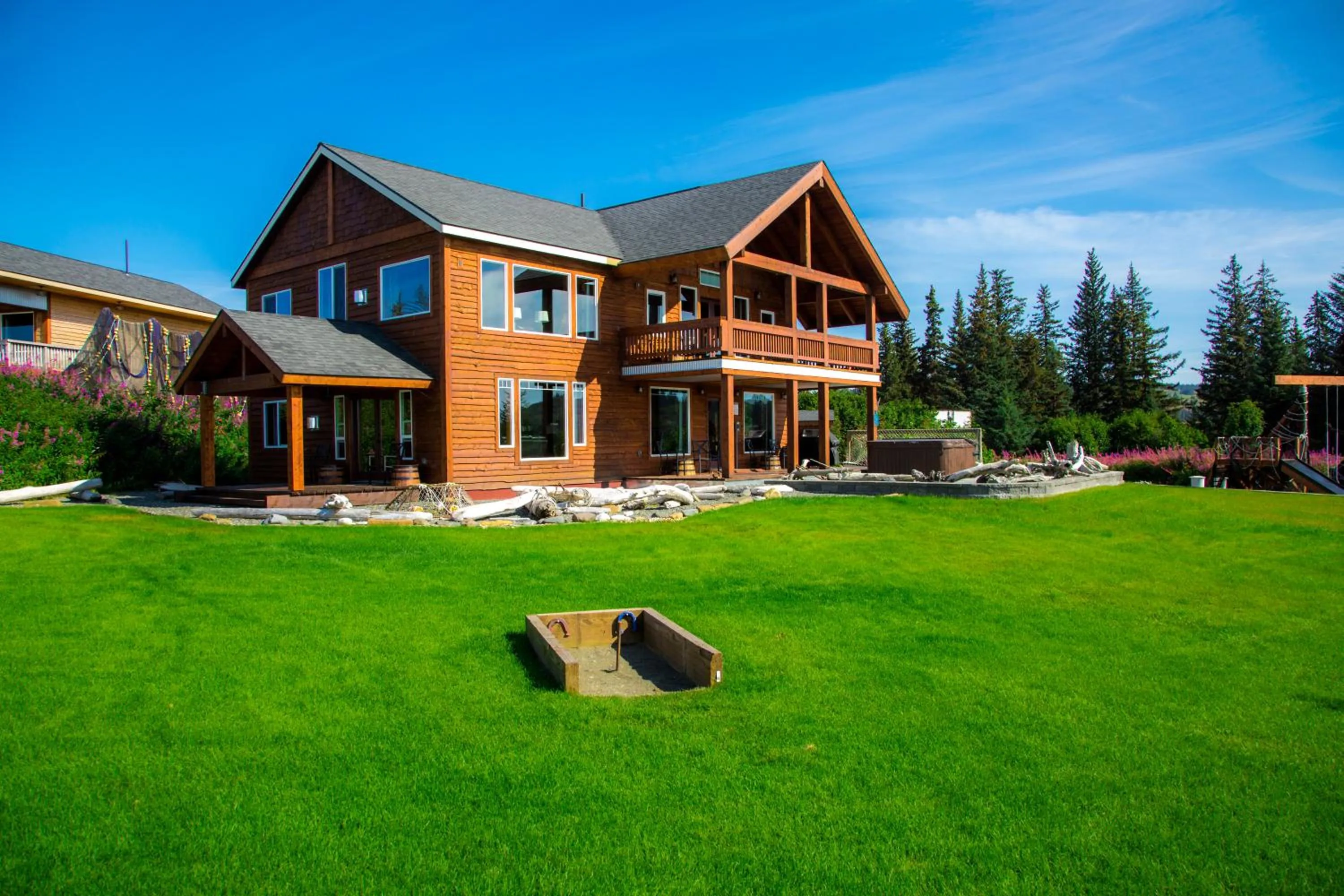 Bird's eye view in Baycrest Lodge