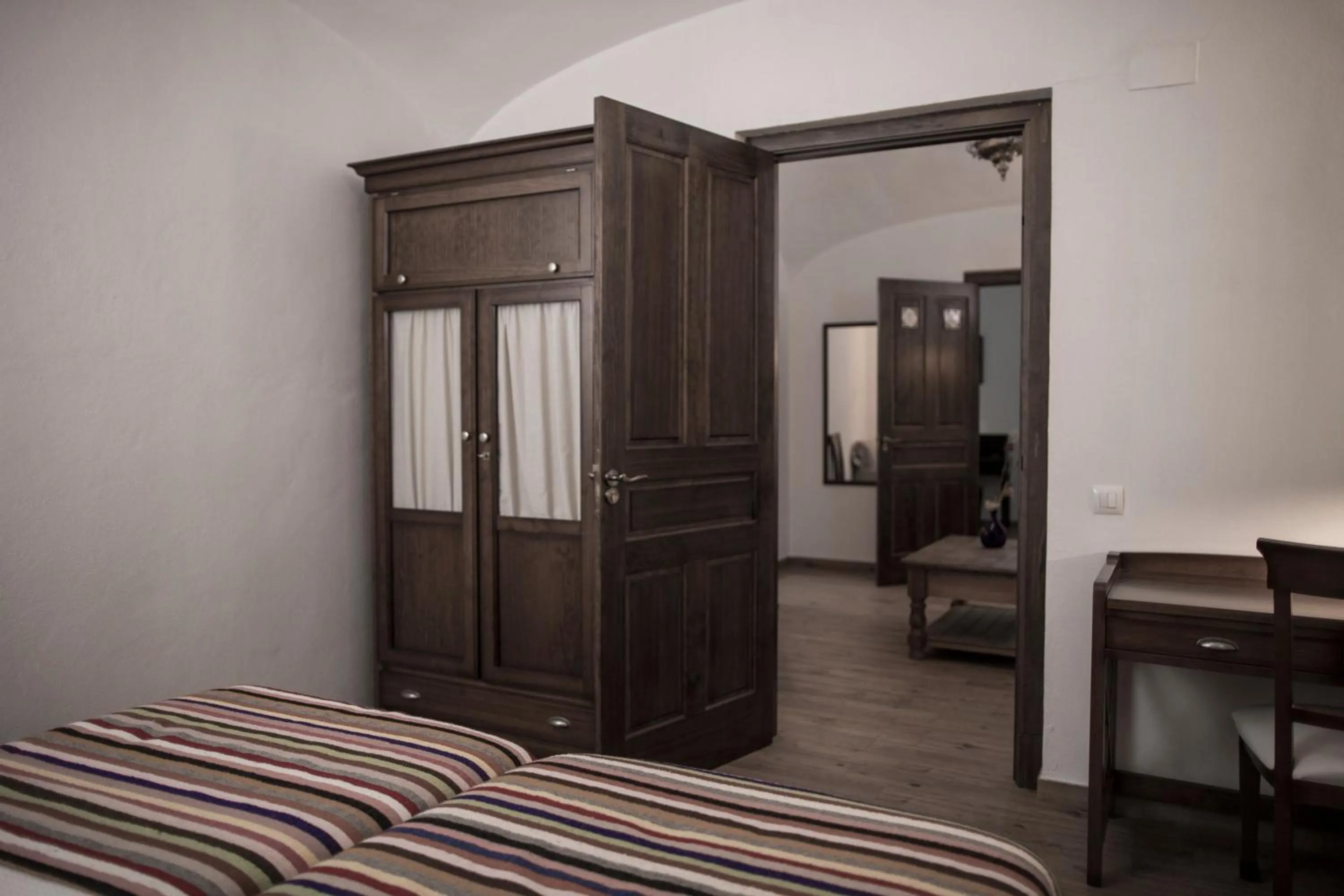 Bed in Hotel Rural Las Grullas