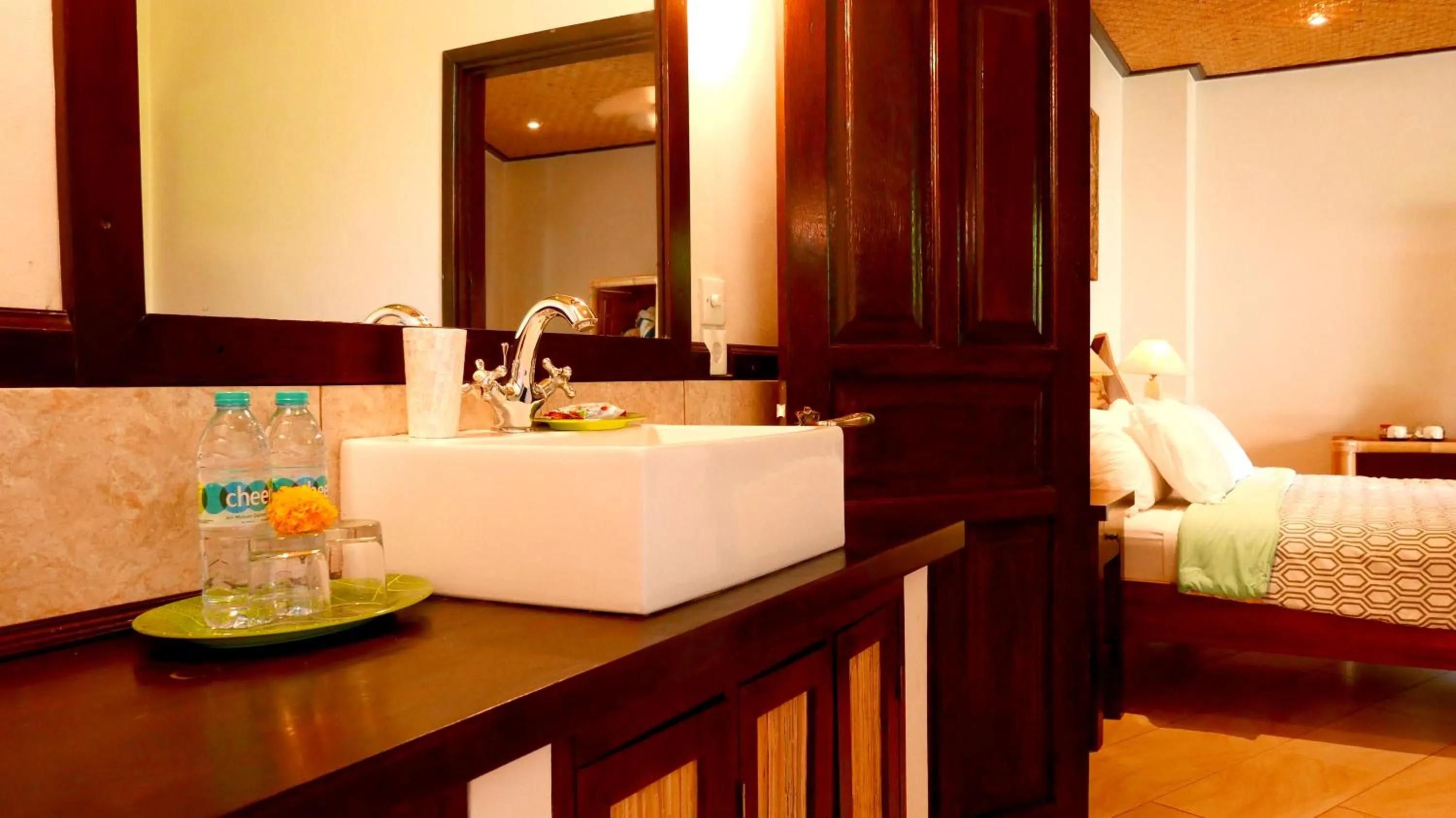 Bathroom, Bed in Istana Balian - Boutique Hotel Resort