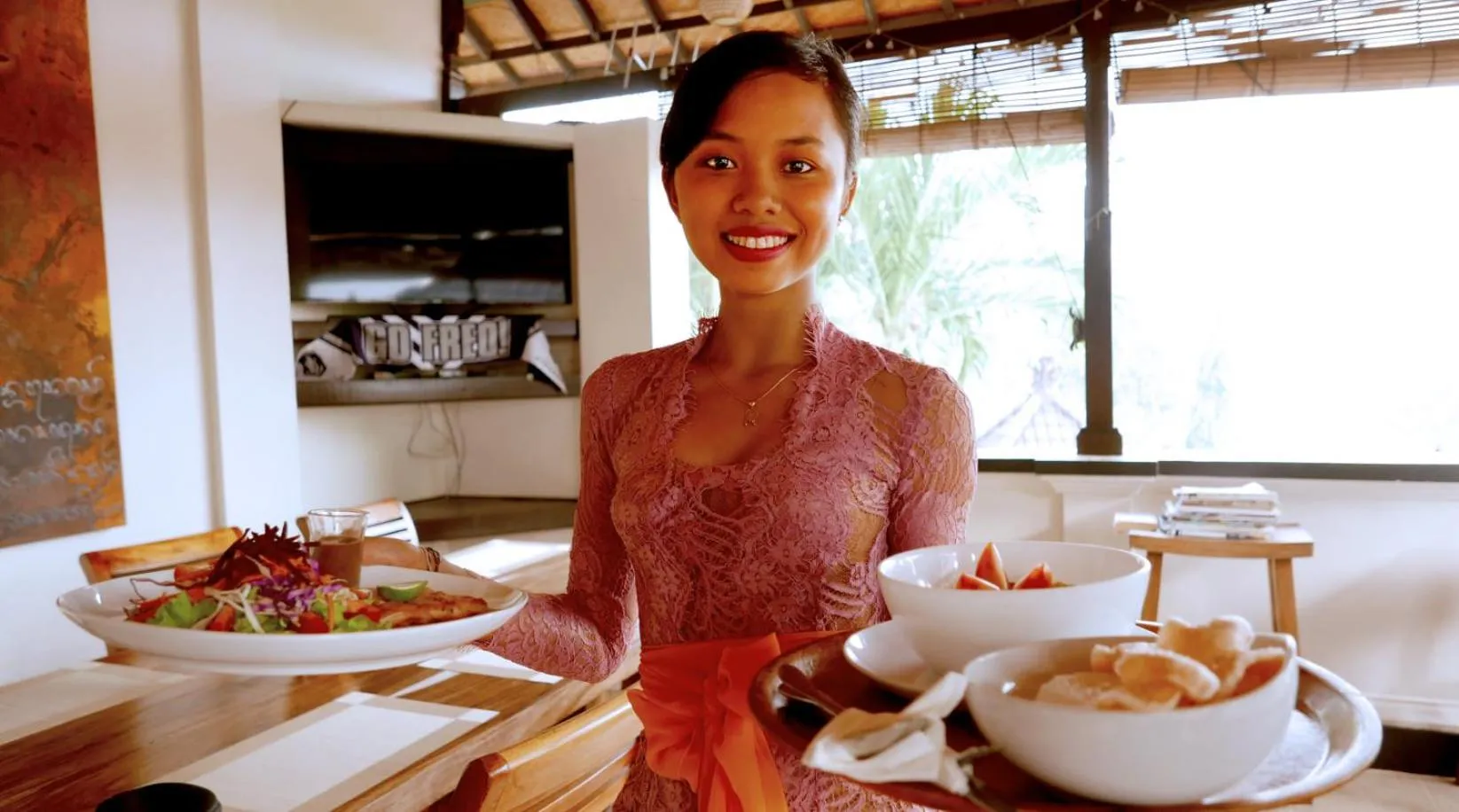 Restaurant/places to eat in Istana Balian - Boutique Hotel Resort