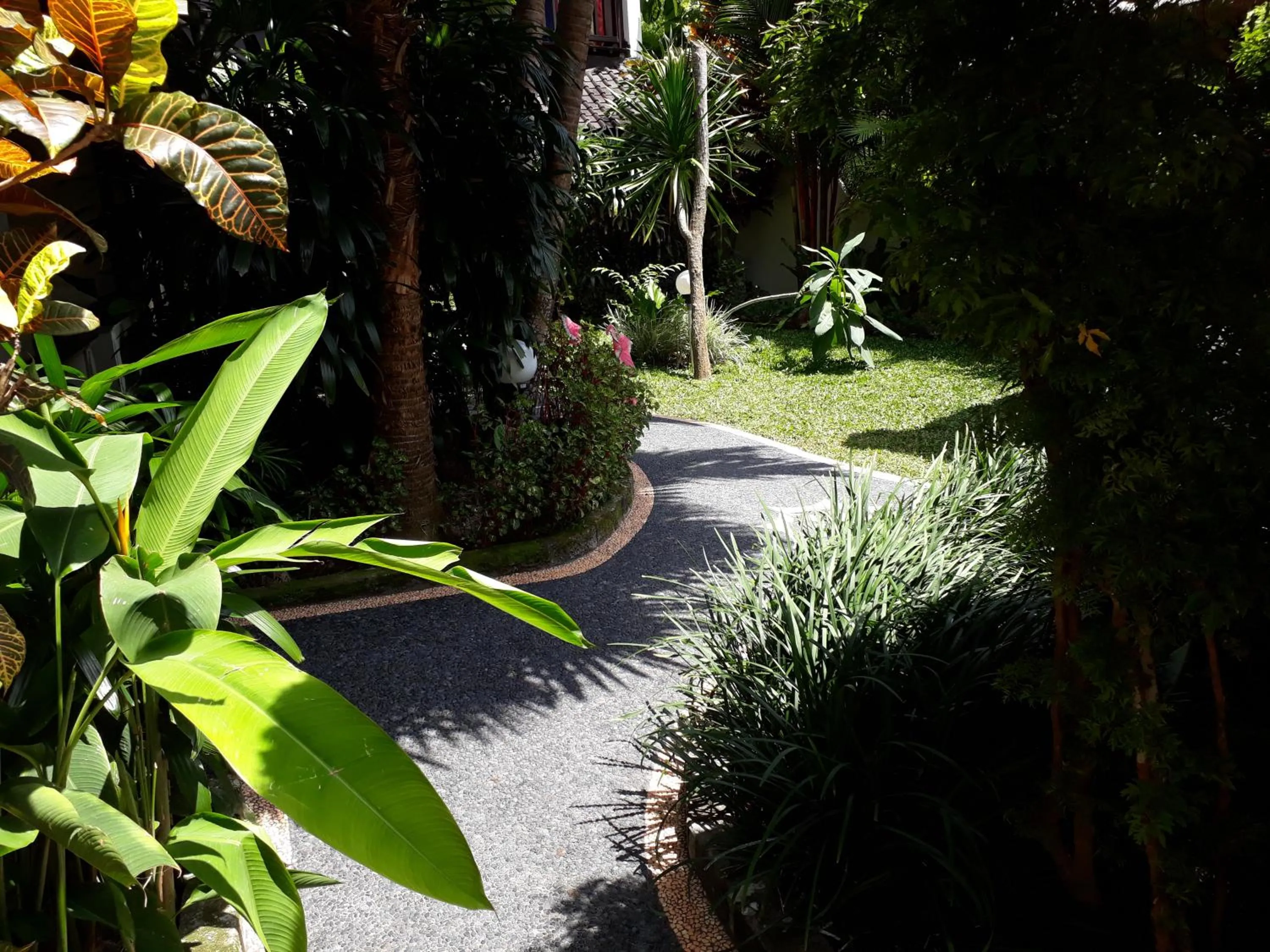 Garden view in Istana Balian - Boutique Hotel Resort