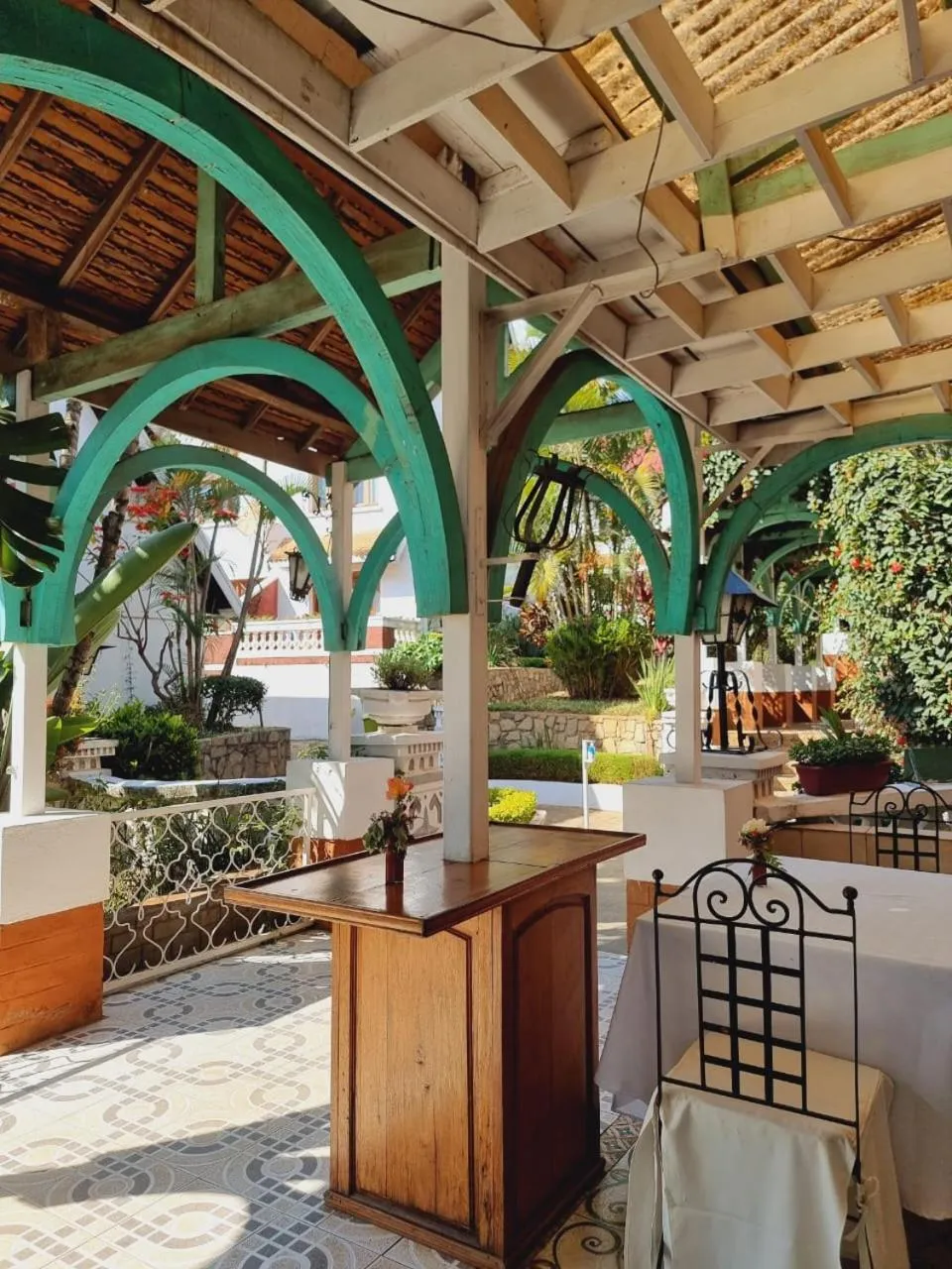 Patio in La Résidence d'Ankerana