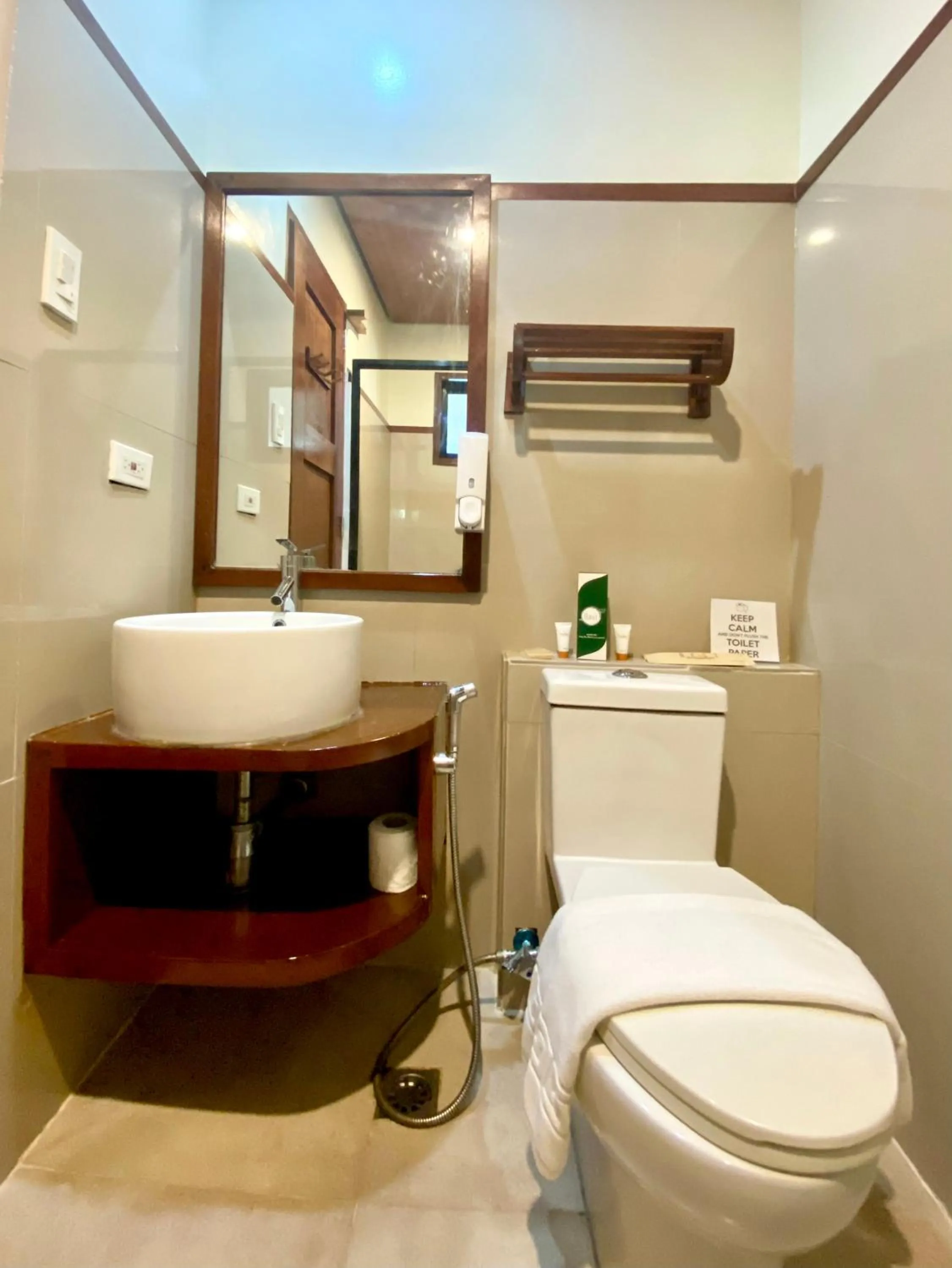 Toilet in The Nest El Nido Beach Resort