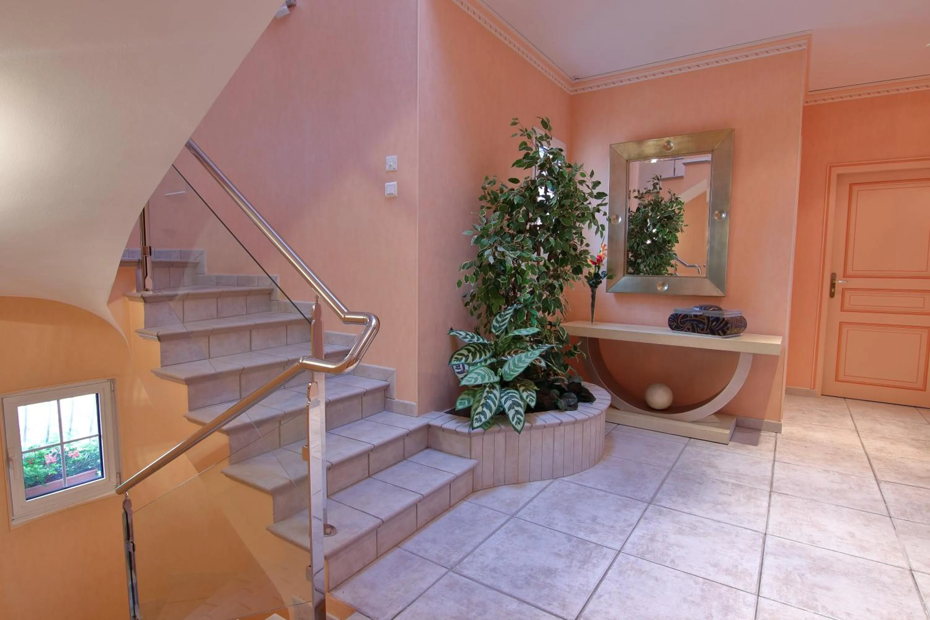 Lobby or reception in Le Mas Champenois