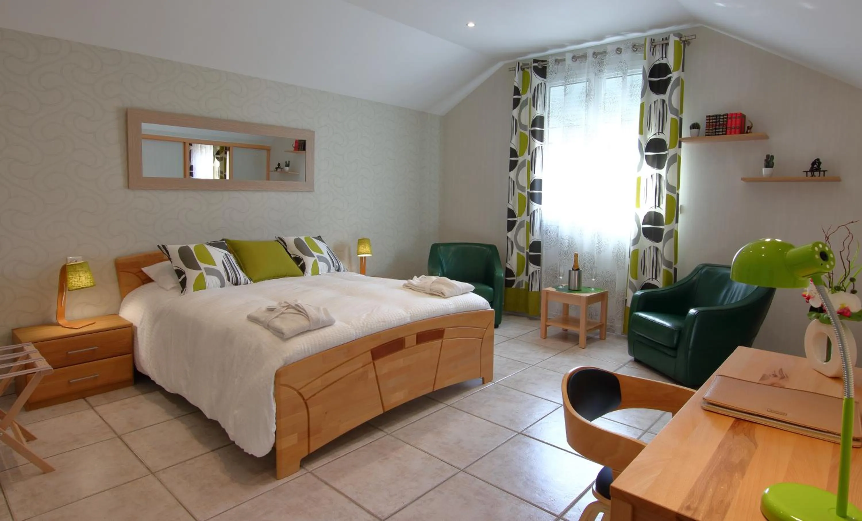 Bed in Le Mas Champenois