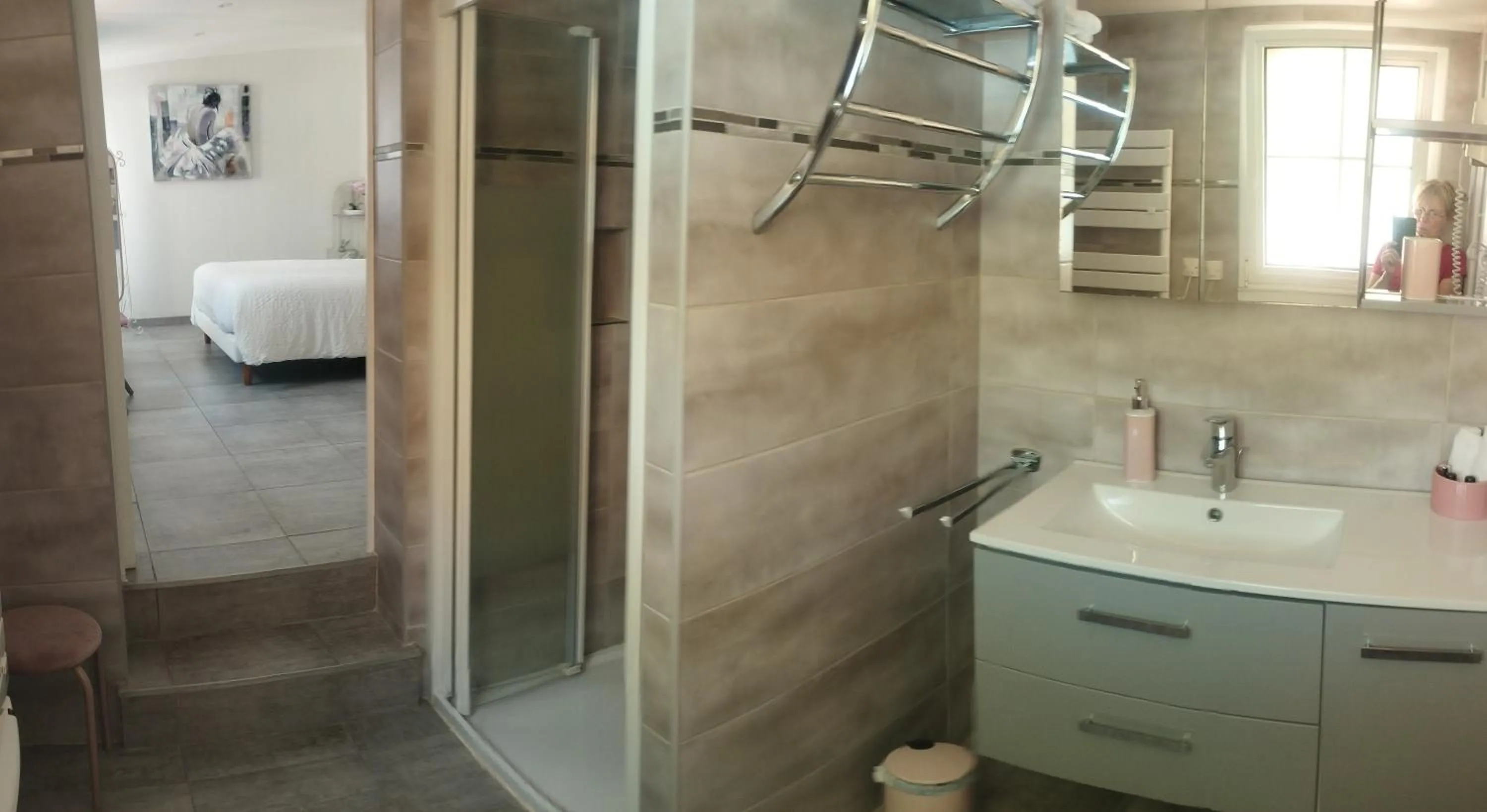 Bathroom in Le Mas Champenois