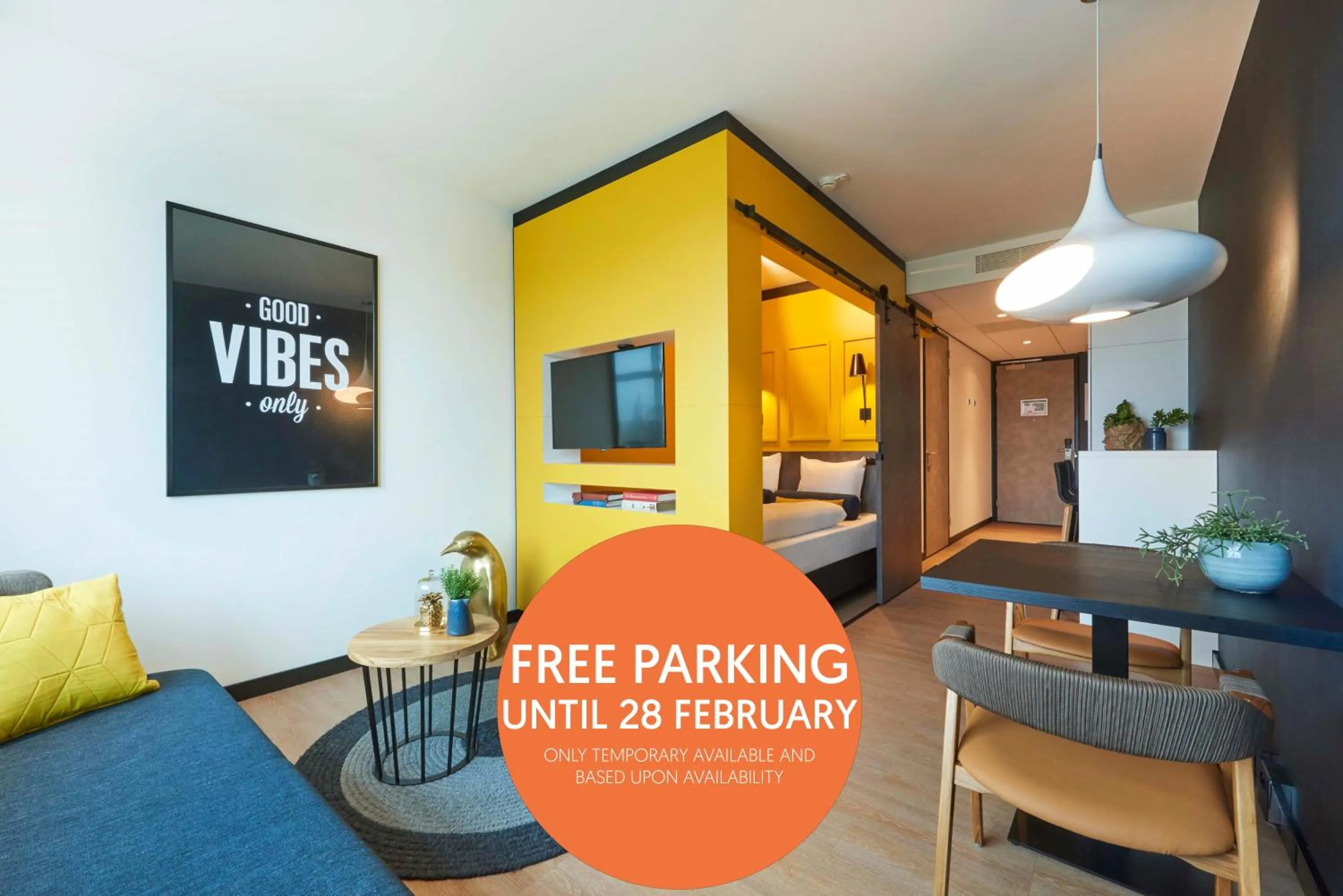 Bed in Cityden Zuidas