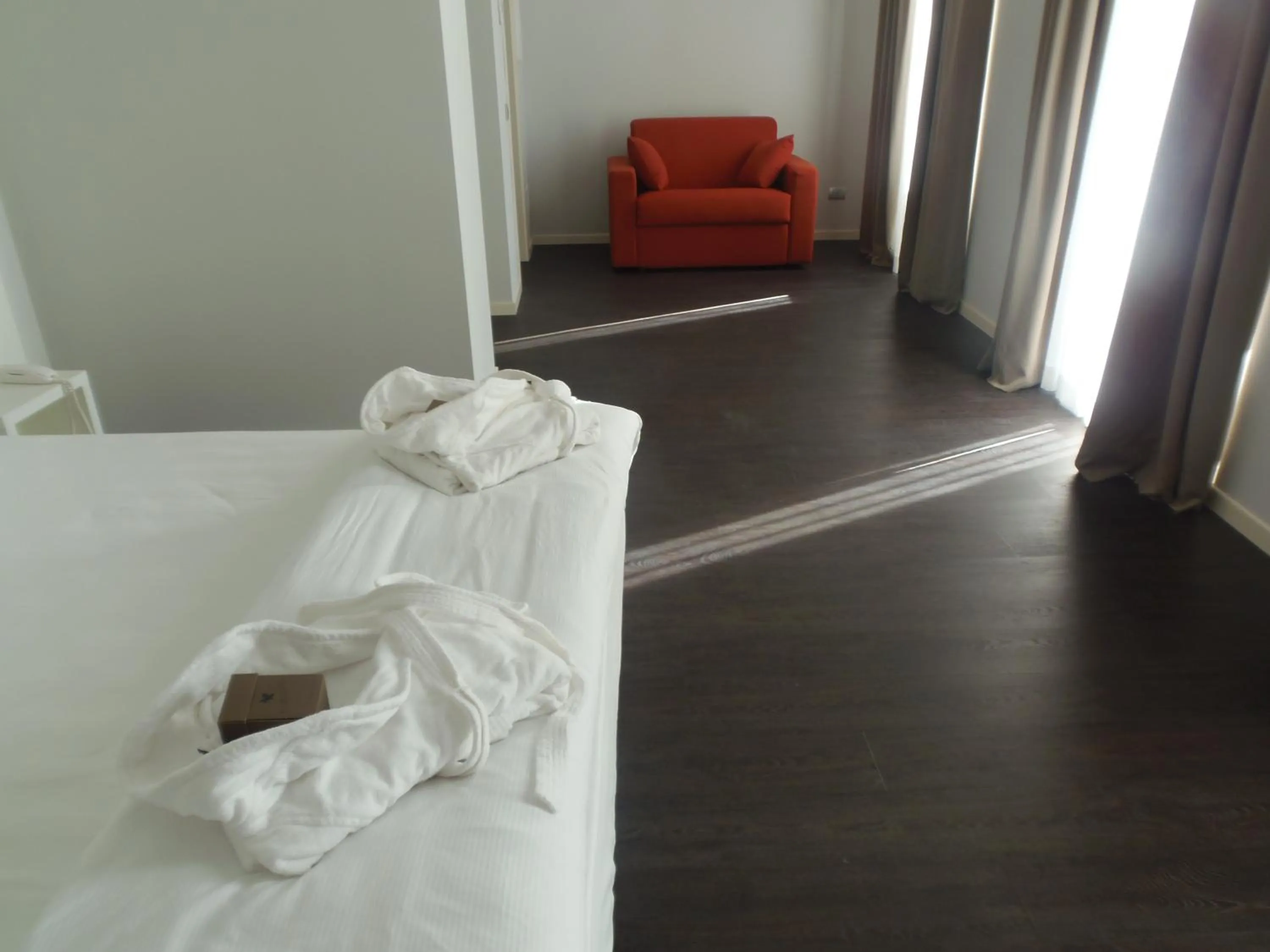 Bed in Albergo Dongo