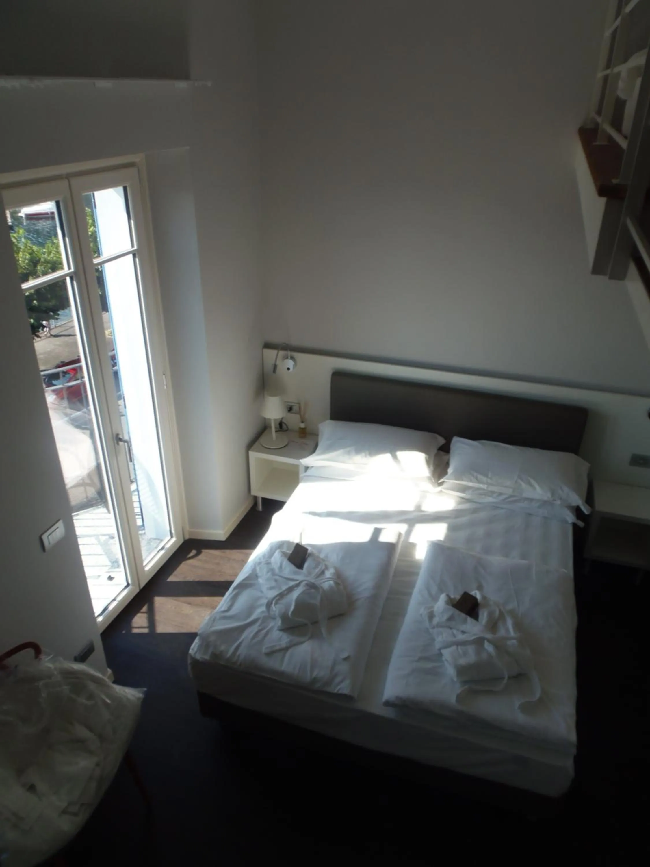 Bed in Albergo Dongo