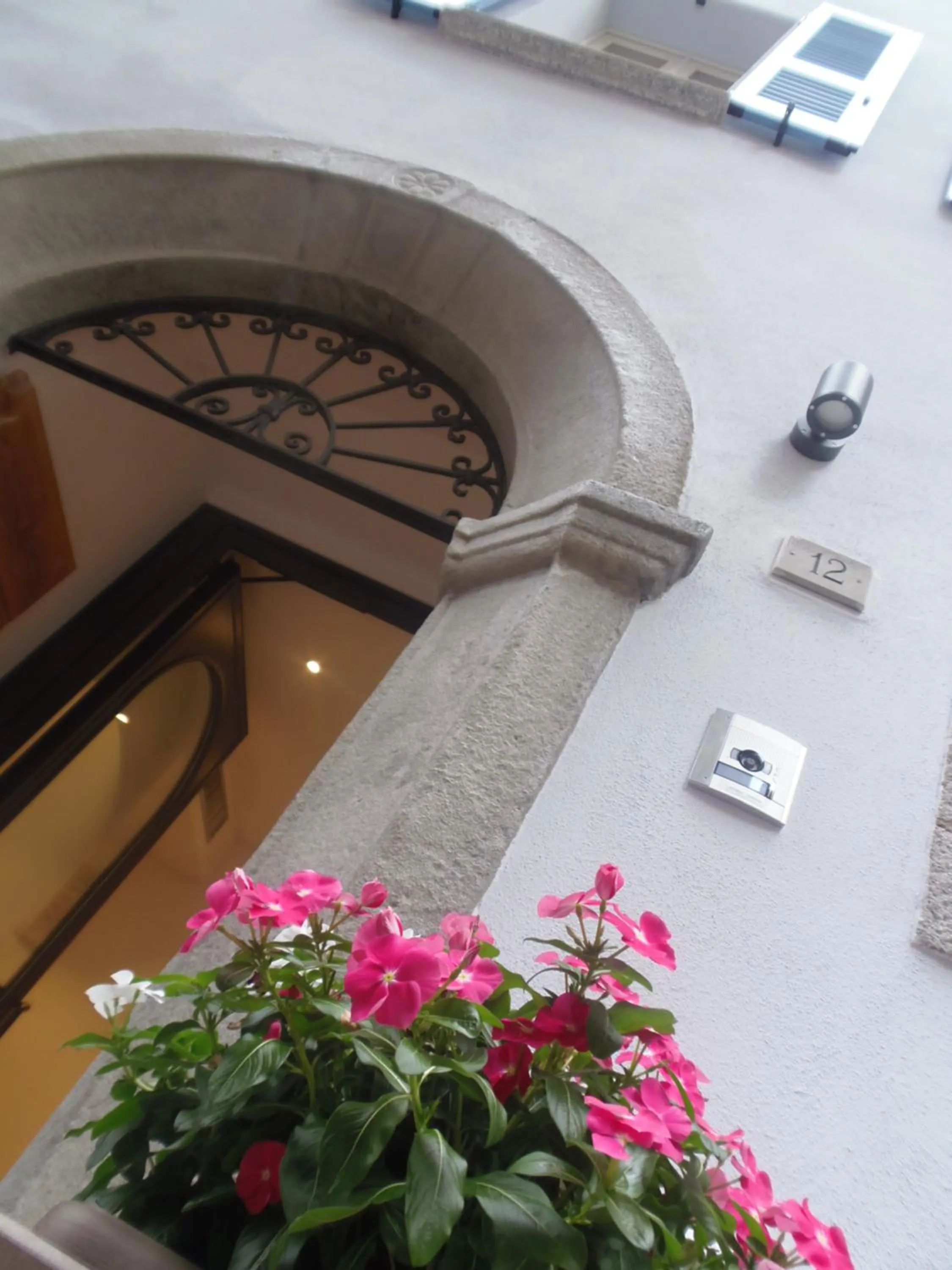 Facade/entrance in Albergo Dongo