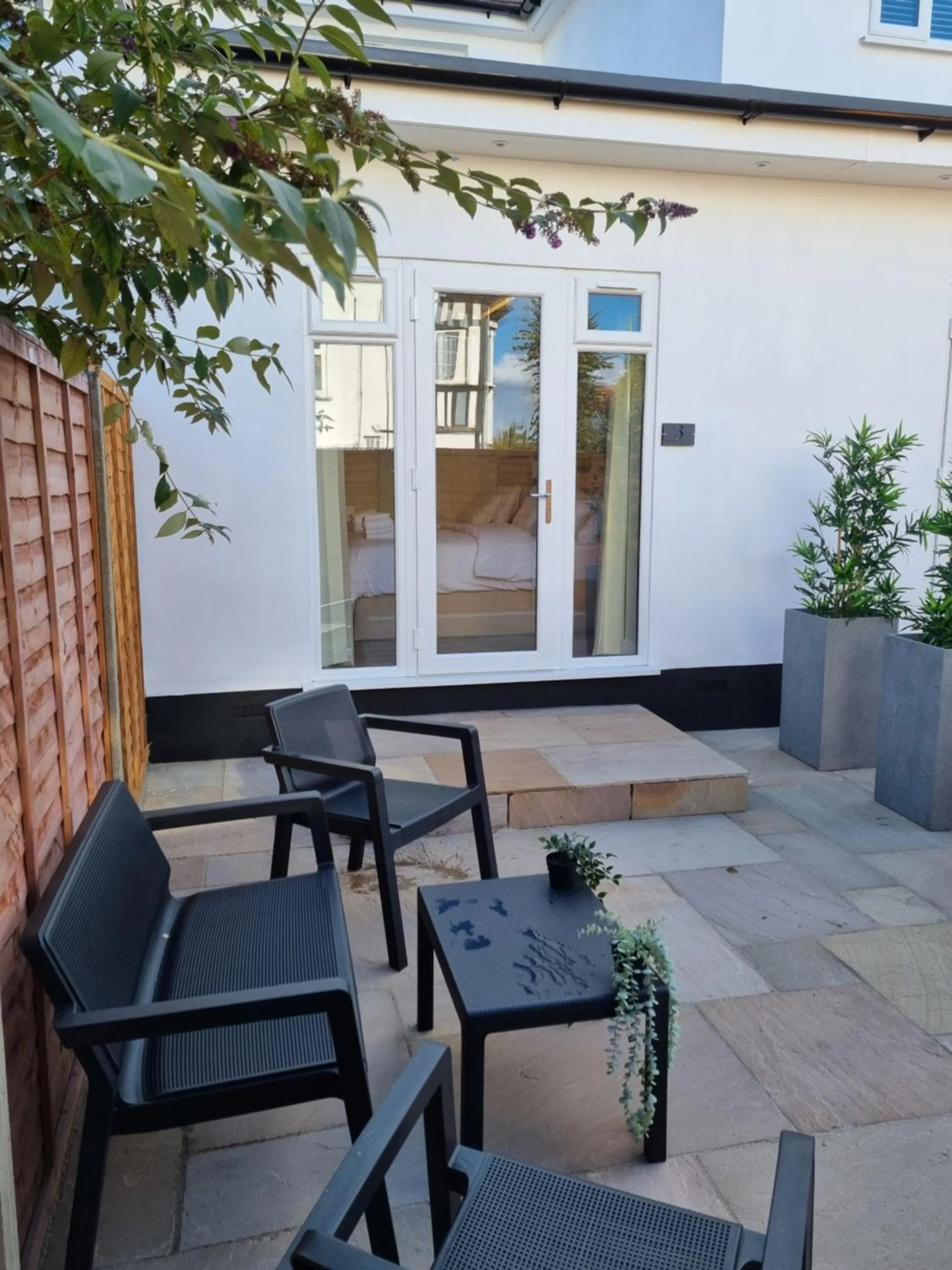 Patio in Hotel CG London