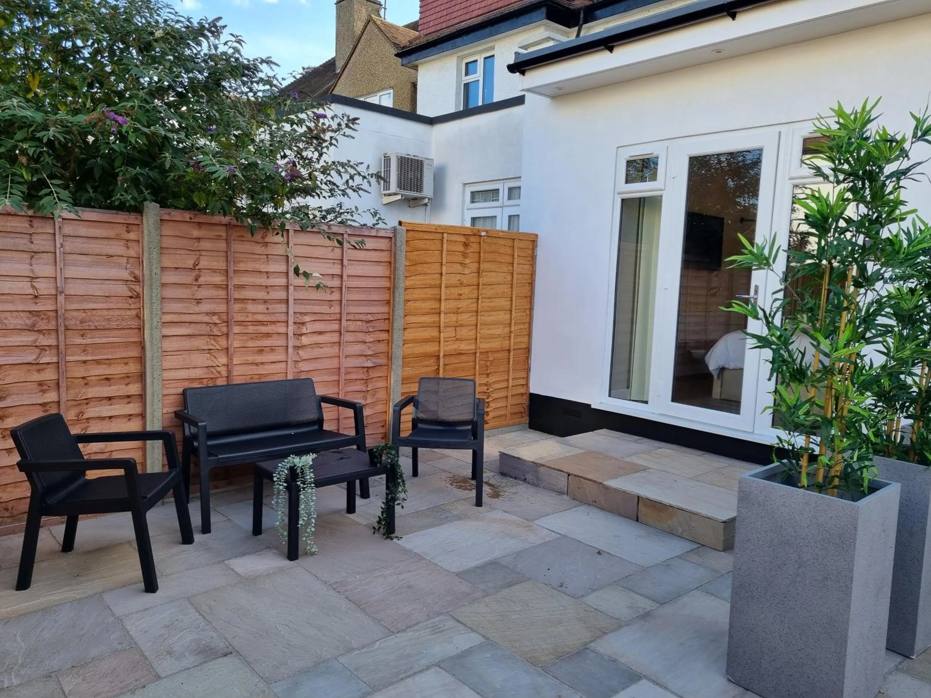 Patio in Hotel CG London