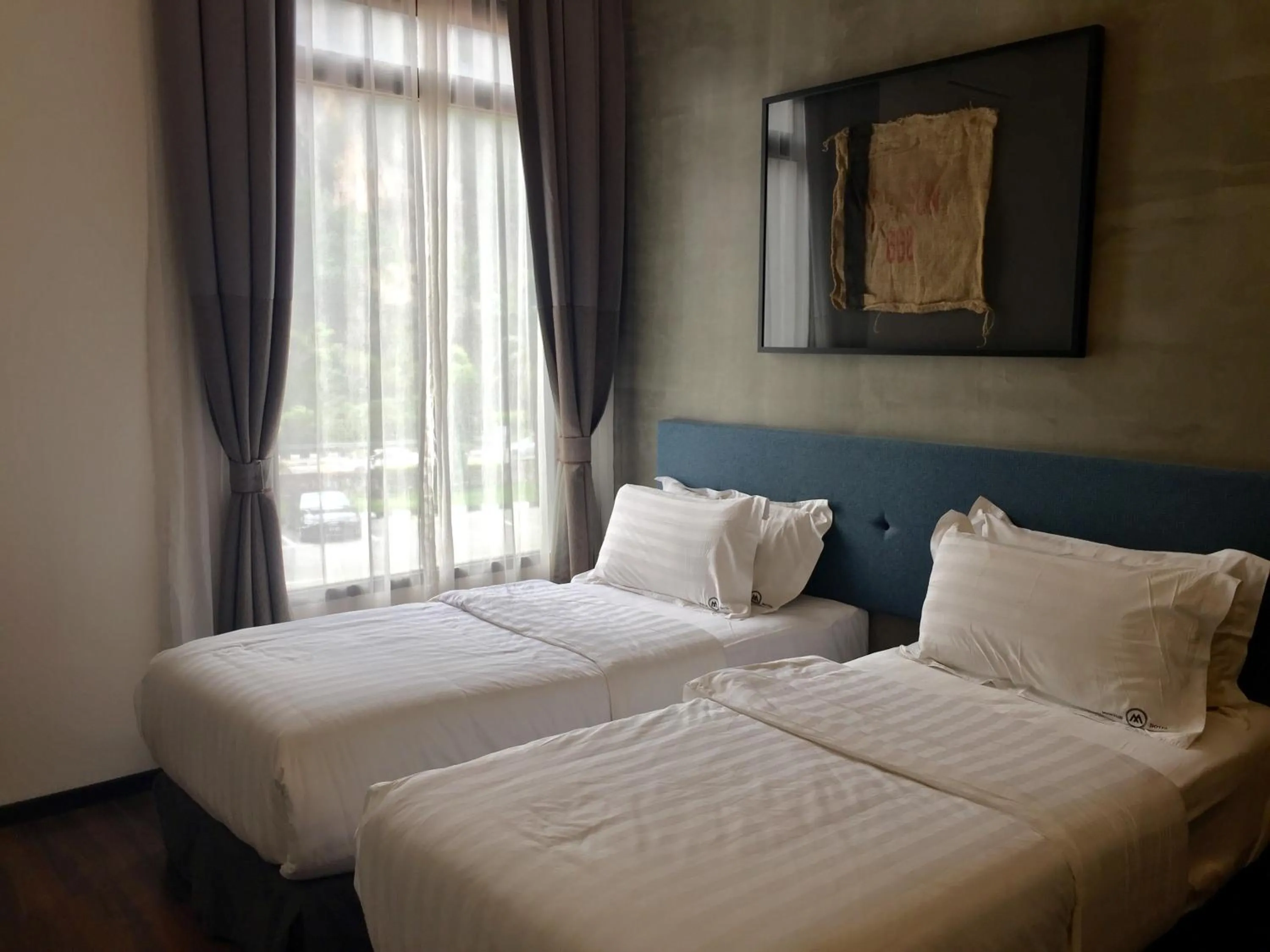 Bed in Merton Hotel Ipoh