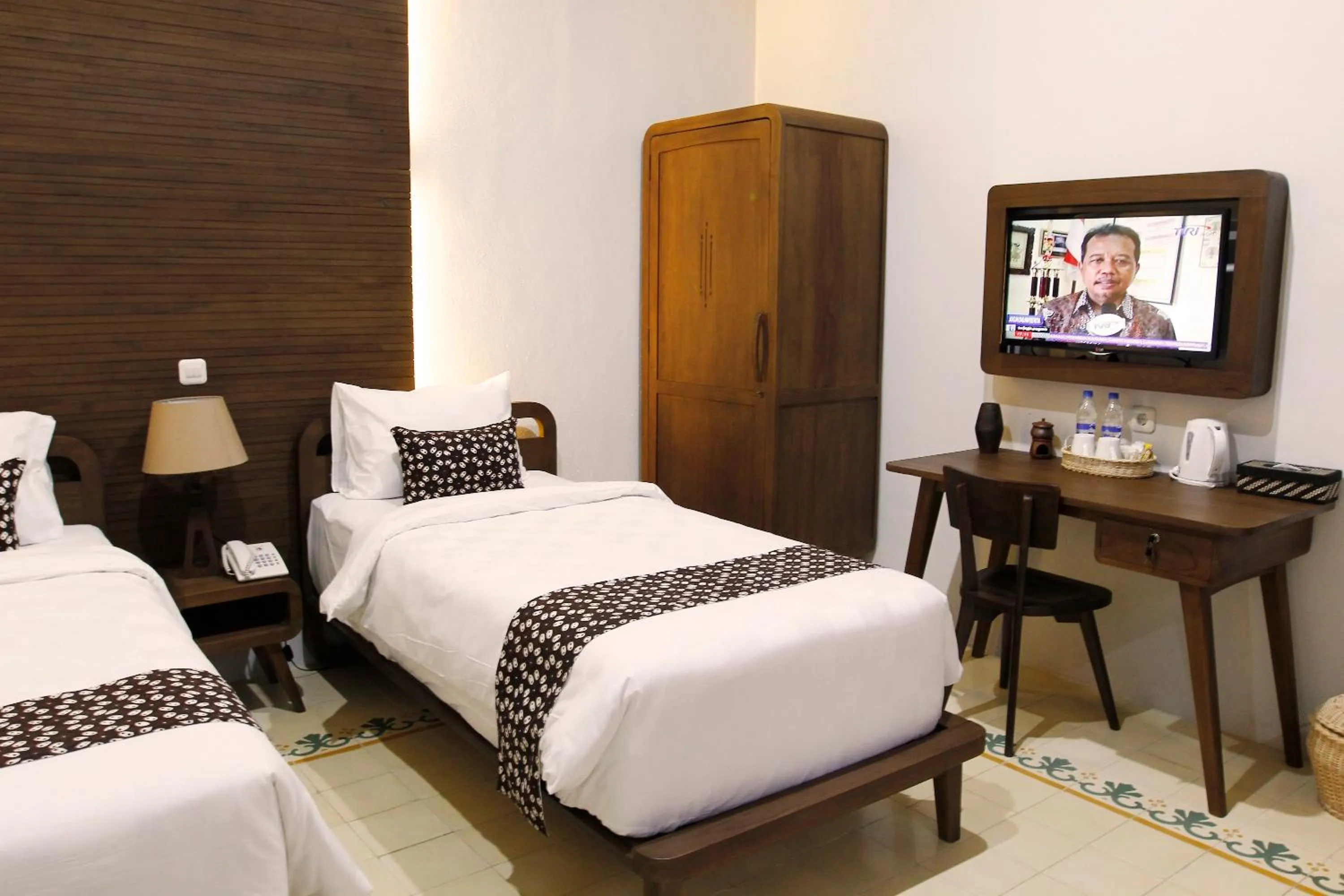 Bedroom, Bed in Joglo Mandapa Boutique Hotel