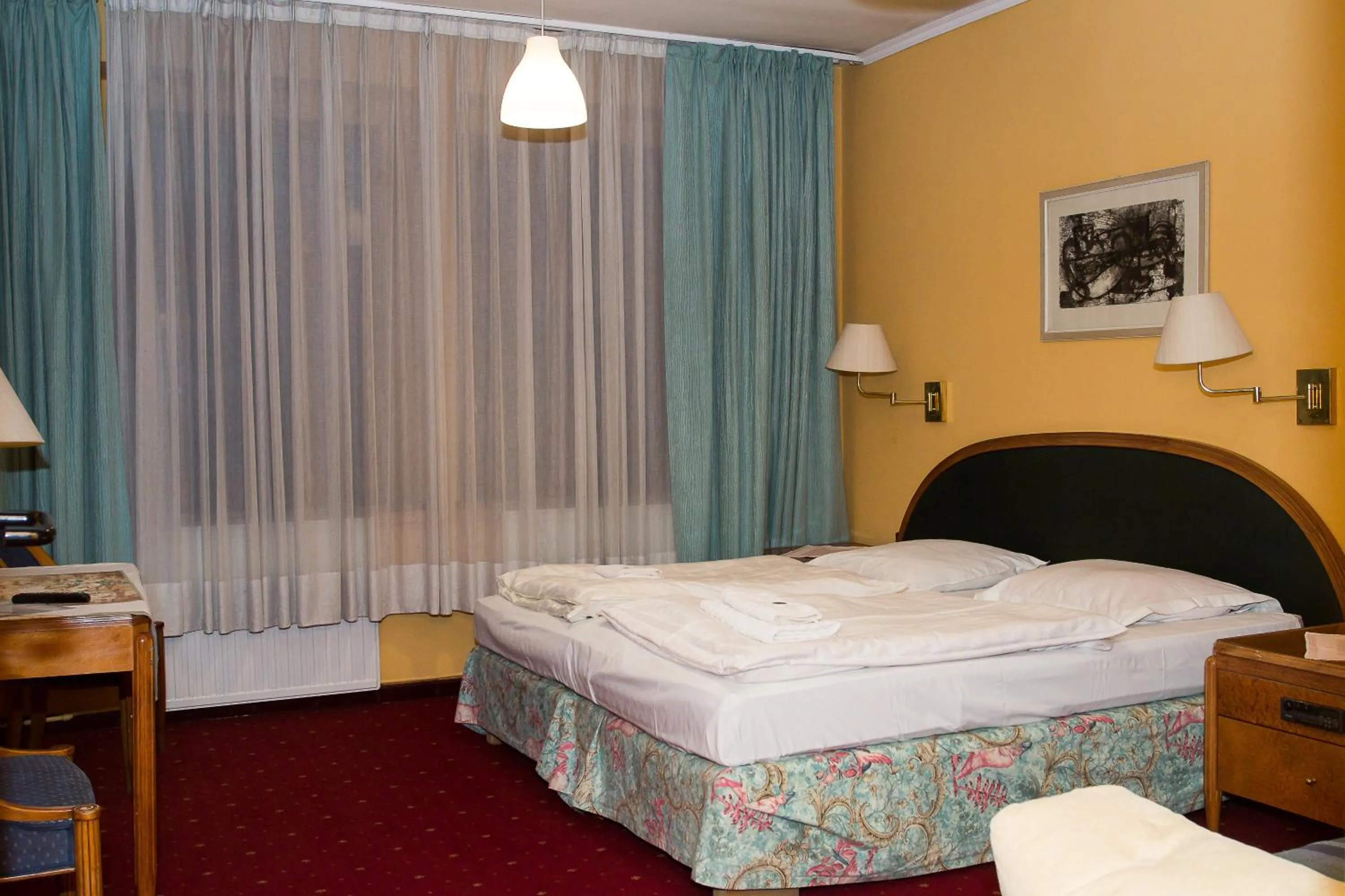 Bed in Hotel Karkonosze