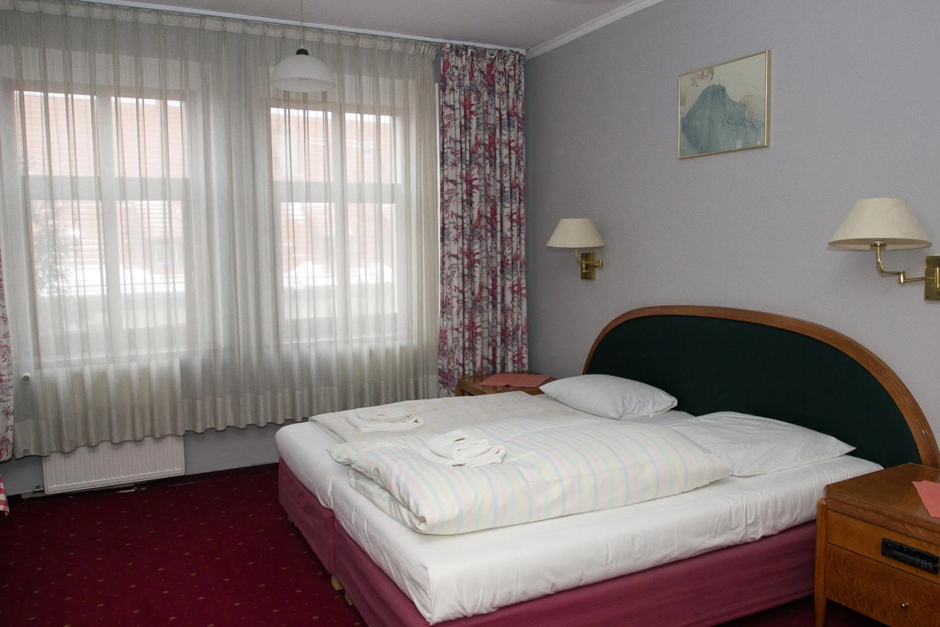 Bed in Hotel Karkonosze