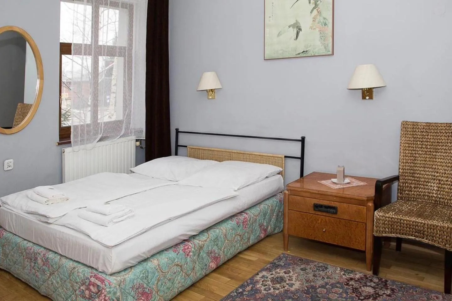 Bed in Hotel Karkonosze