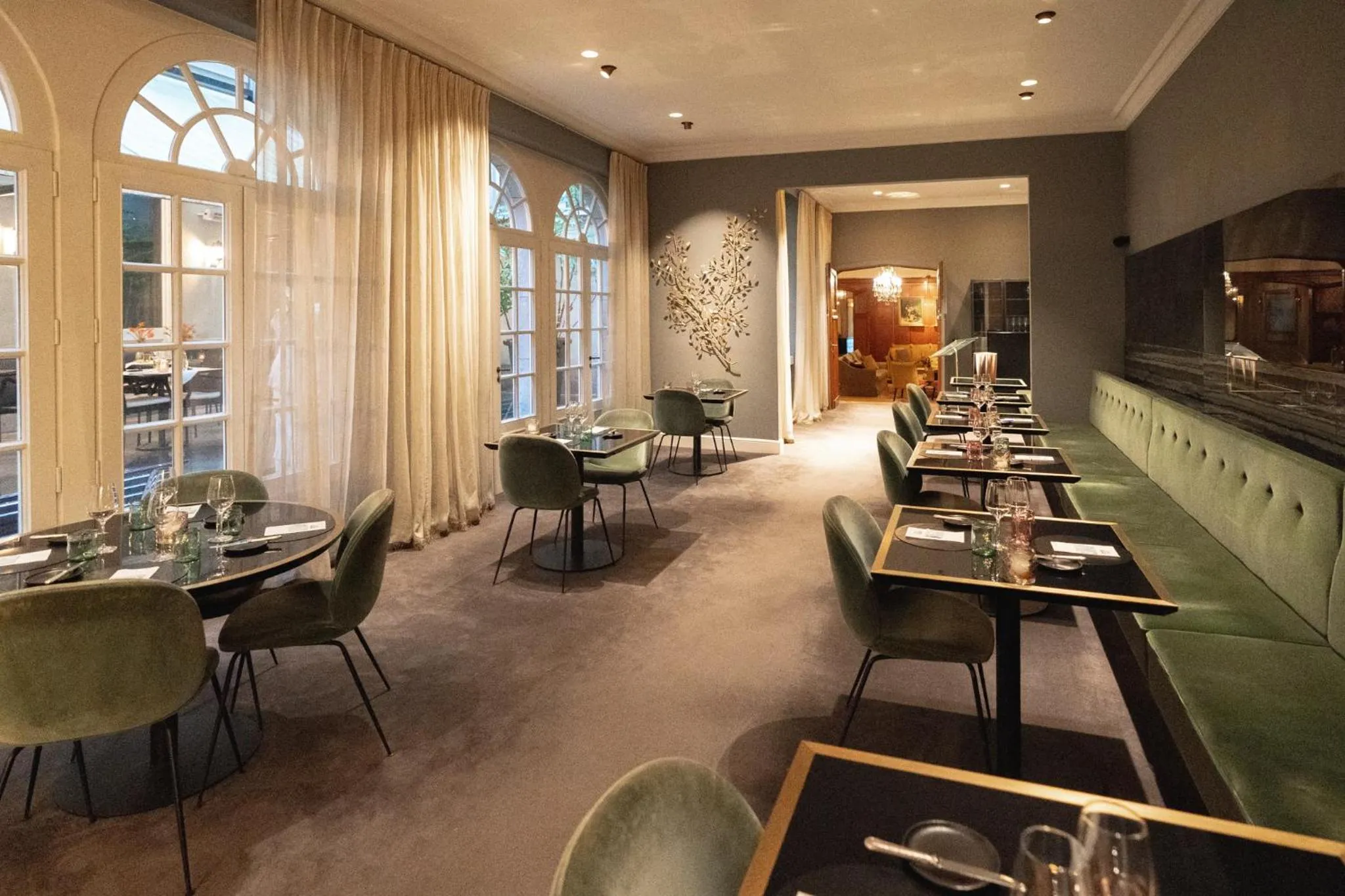 Restaurant/places to eat in Hotel Damier Kortrijk