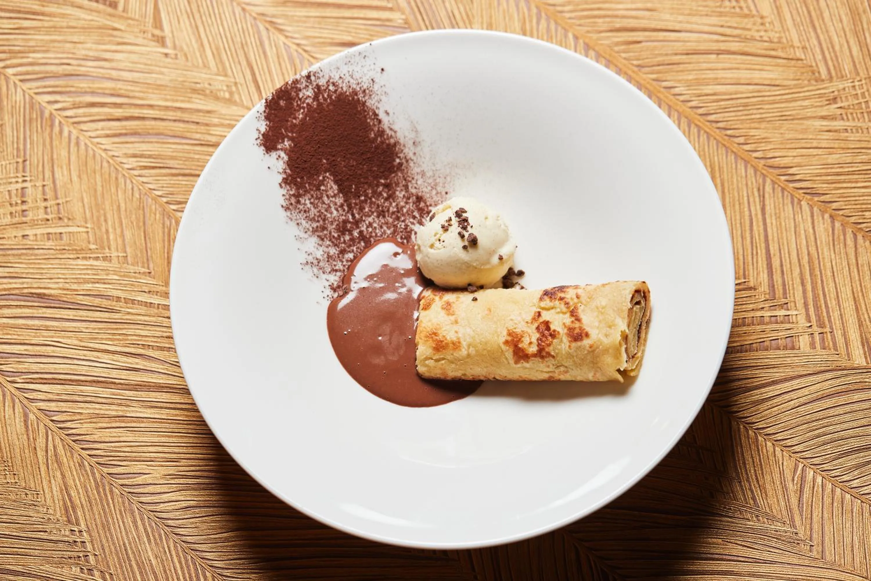 Food close-up in Hotel Damier Kortrijk