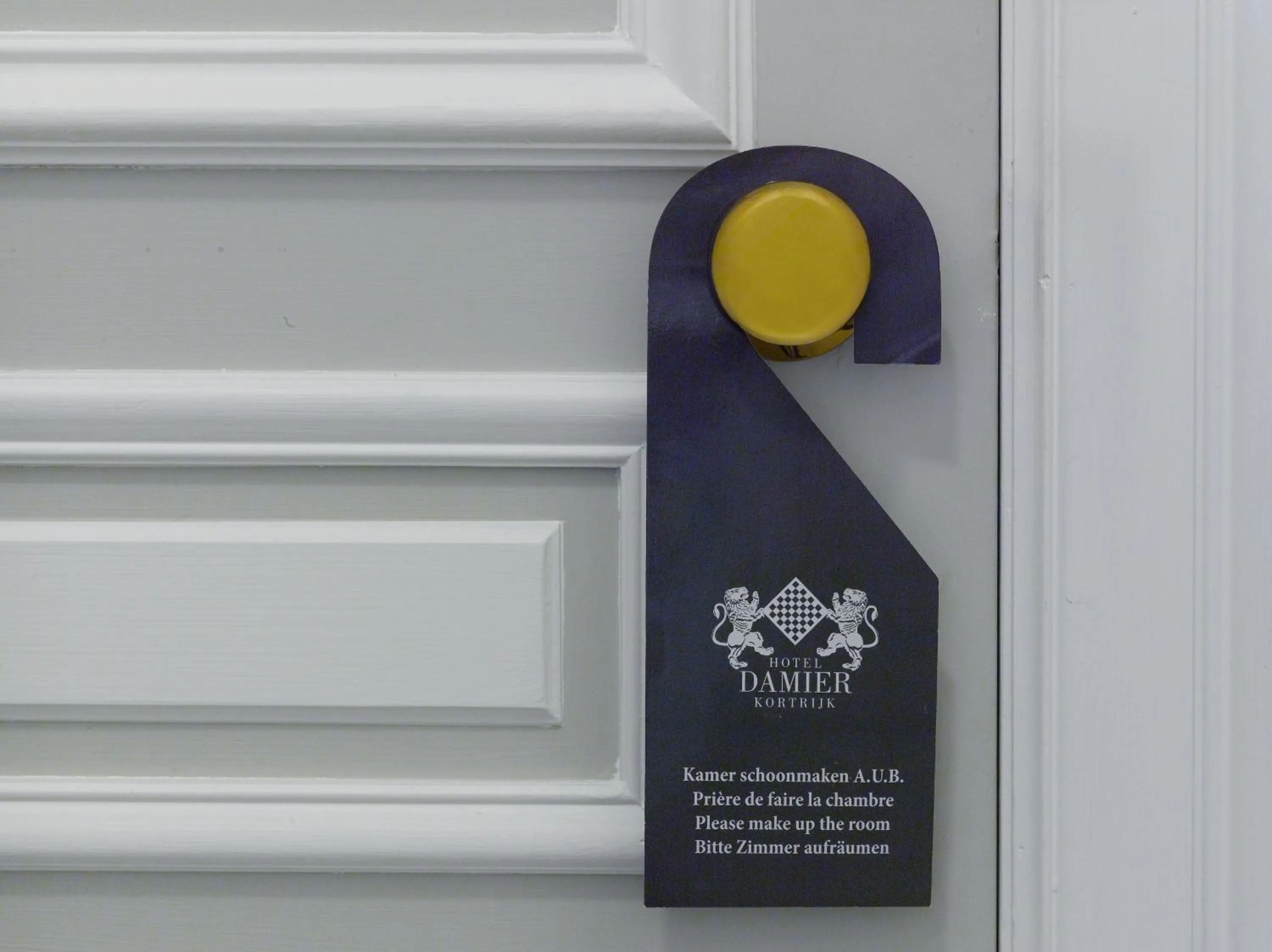 Decorative detail in Hotel Damier Kortrijk