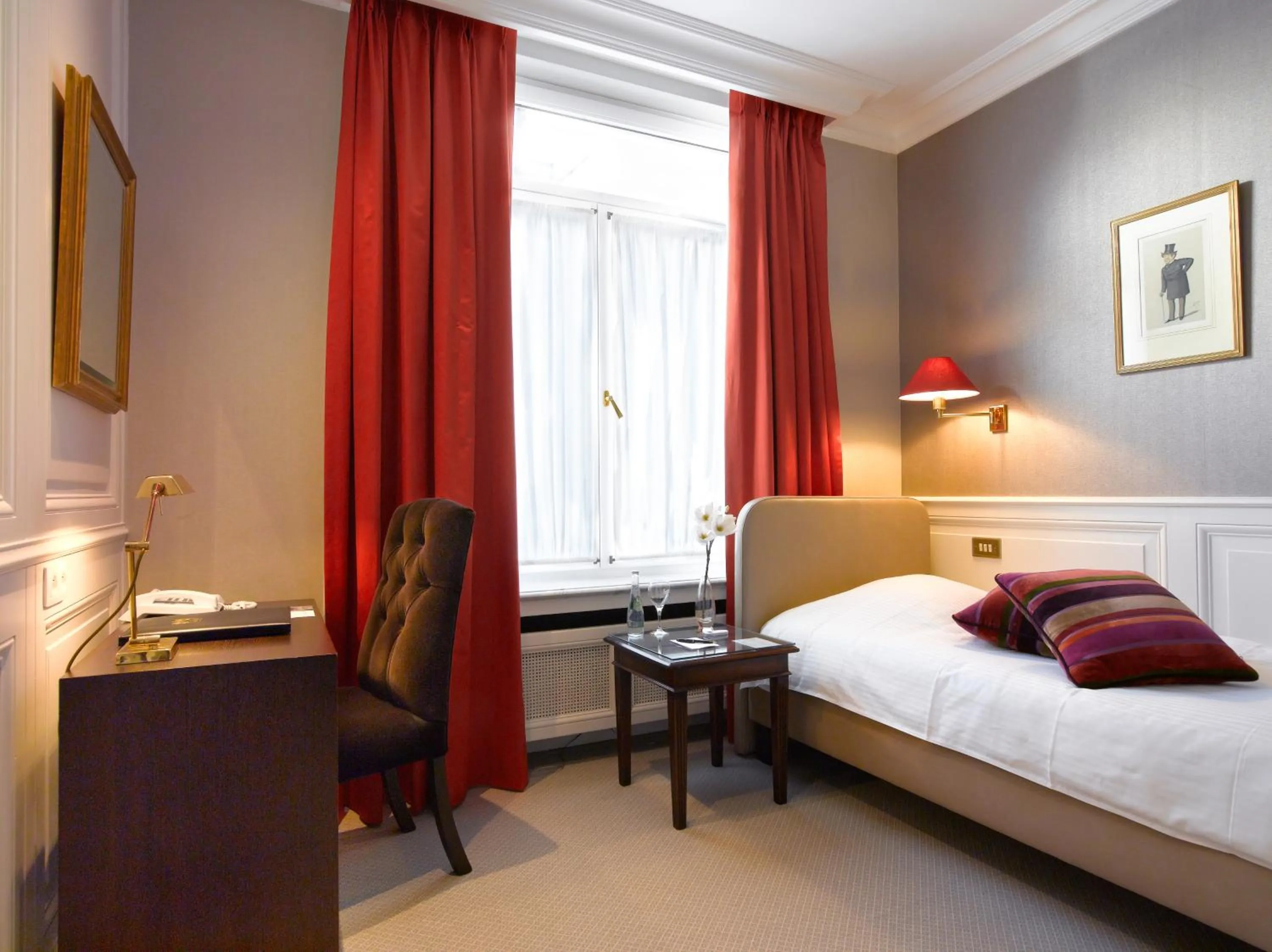 Bed in Hotel Damier Kortrijk