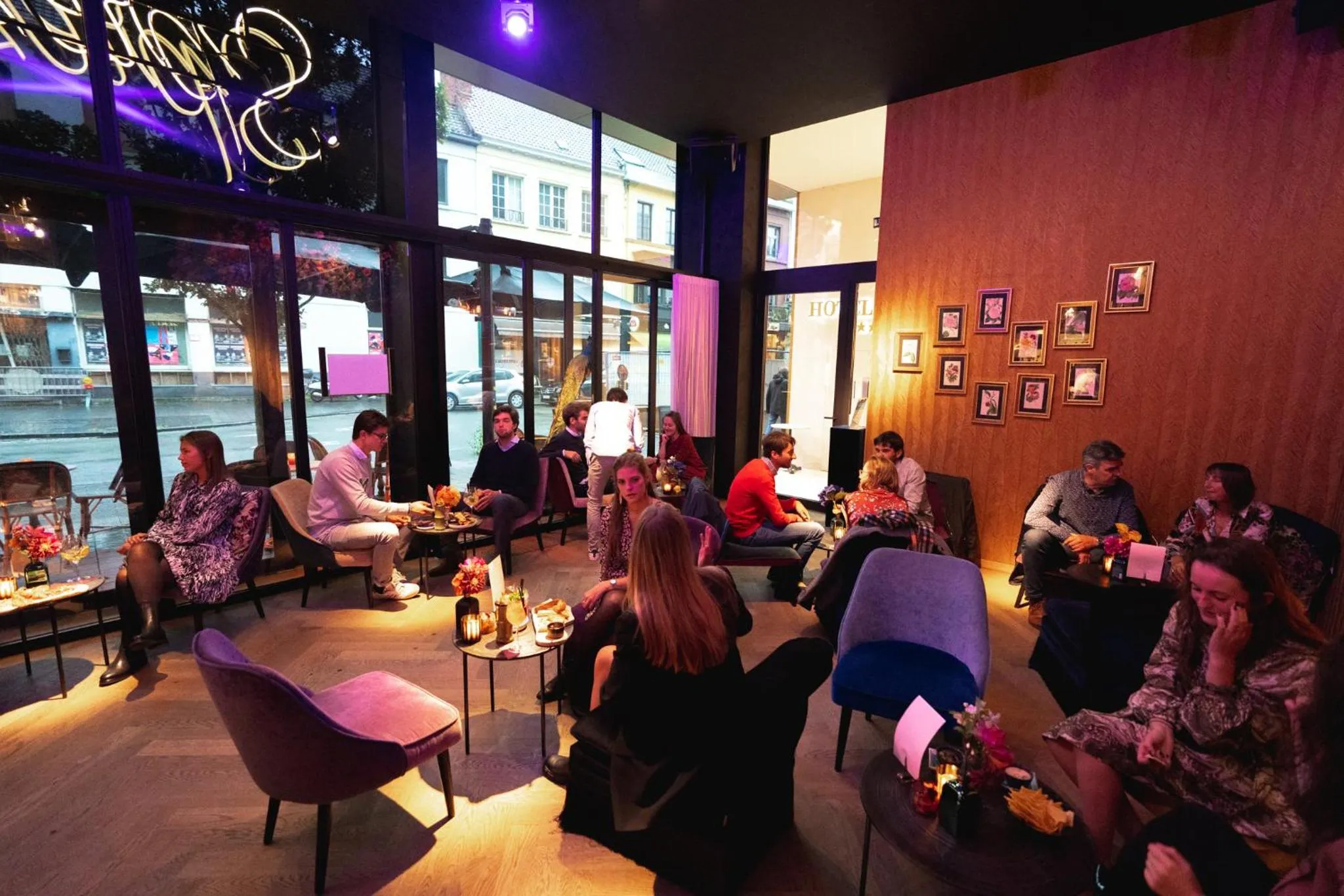 Lounge or bar in Hotel Damier Kortrijk