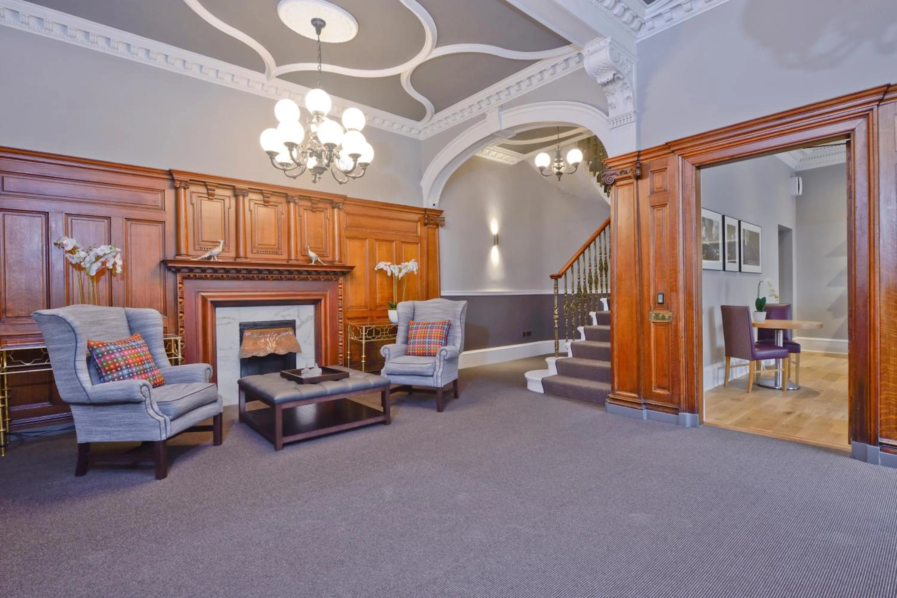 Lobby or reception in Destiny Scotland - Distillers House