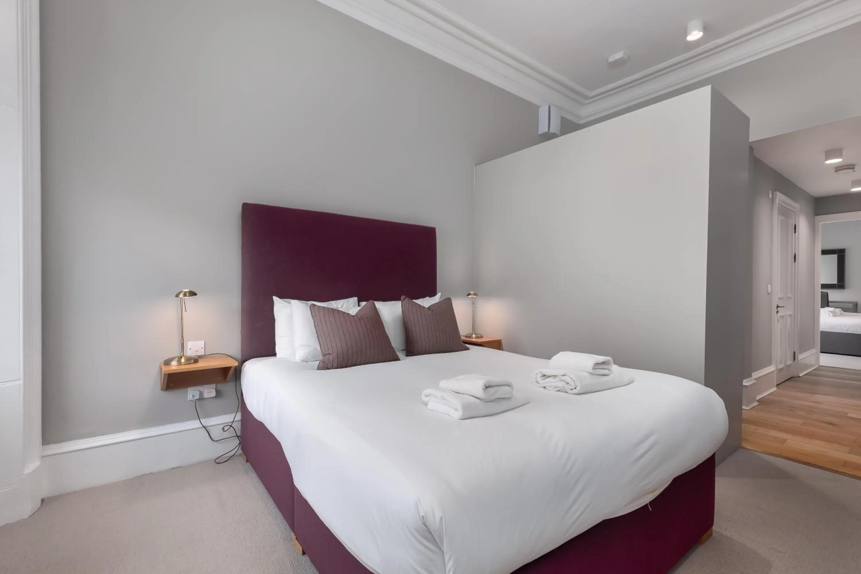 Bed in Destiny Scotland - Distillers House