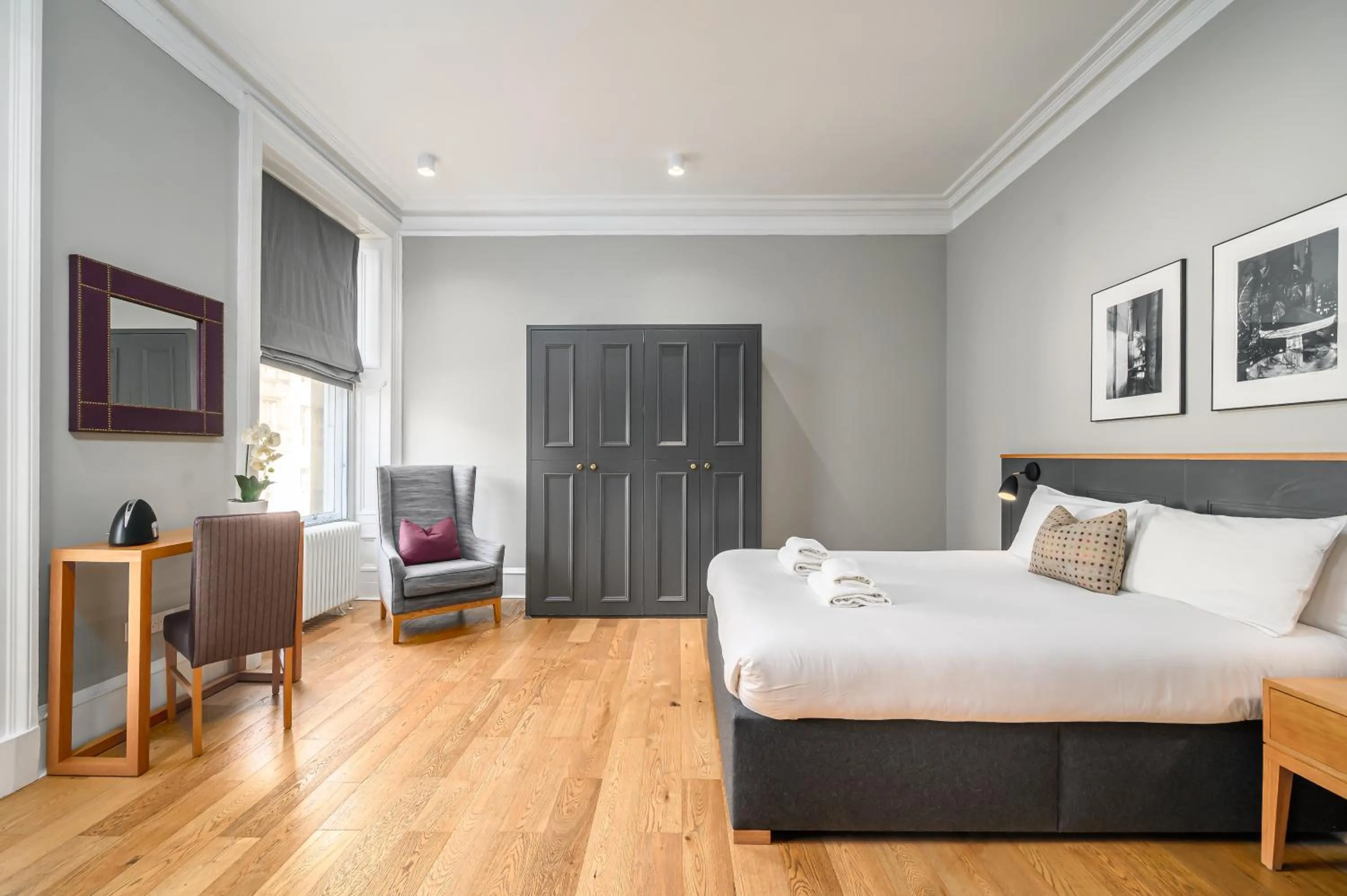 Bed in Destiny Scotland - Distillers House