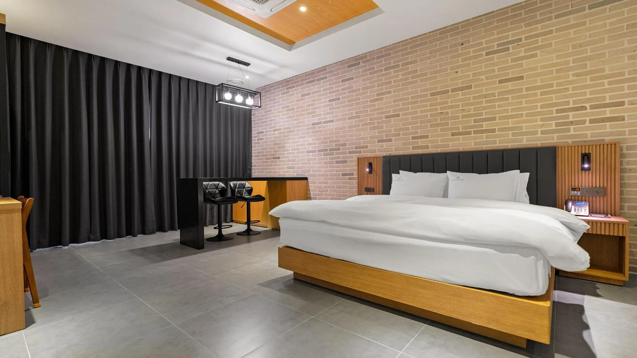 Bed in Hotel Schweizer Dorf Cheonan