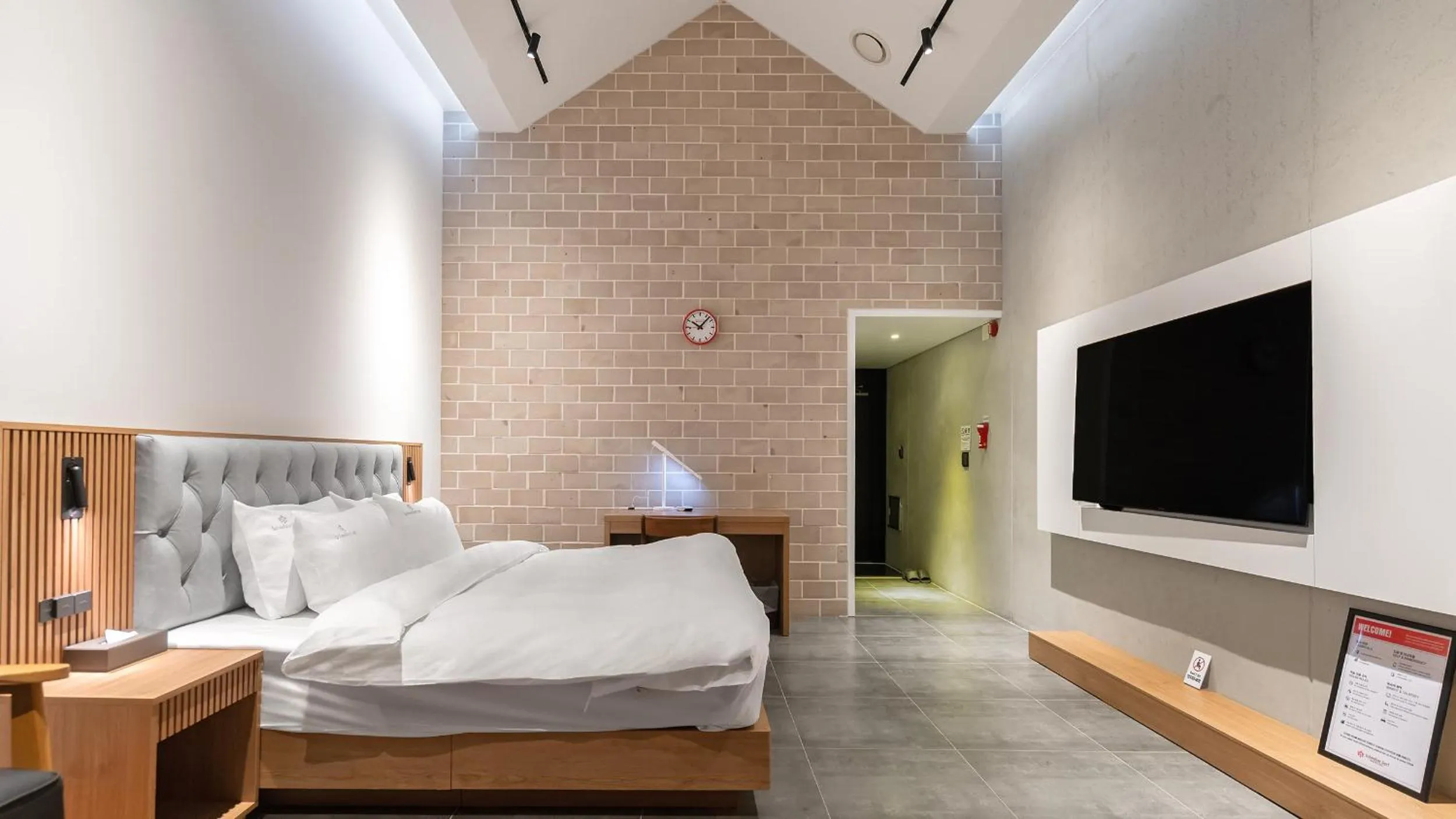 Bed in Hotel Schweizer Dorf Cheonan