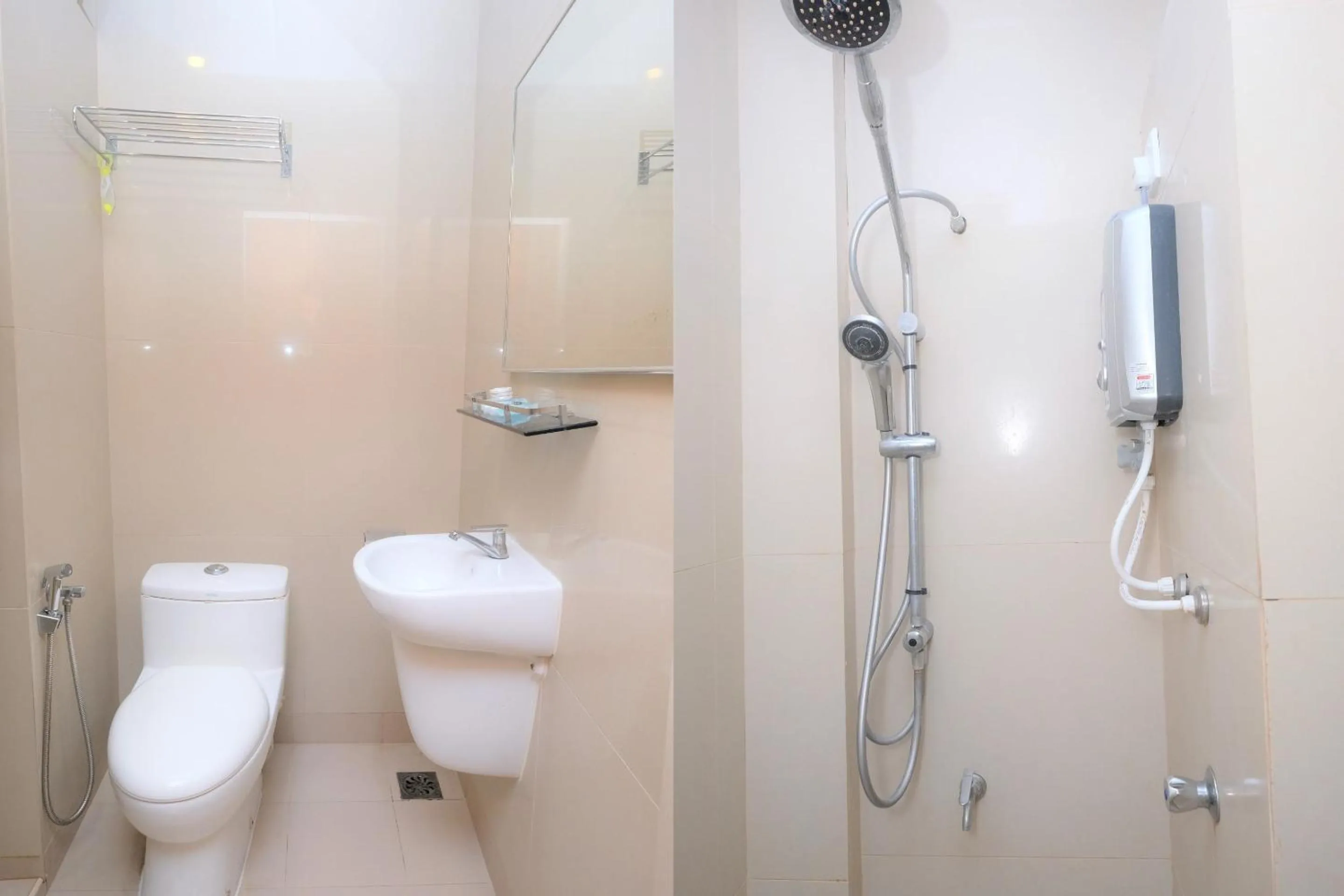 Shower in Rayyan Soffea Hotel