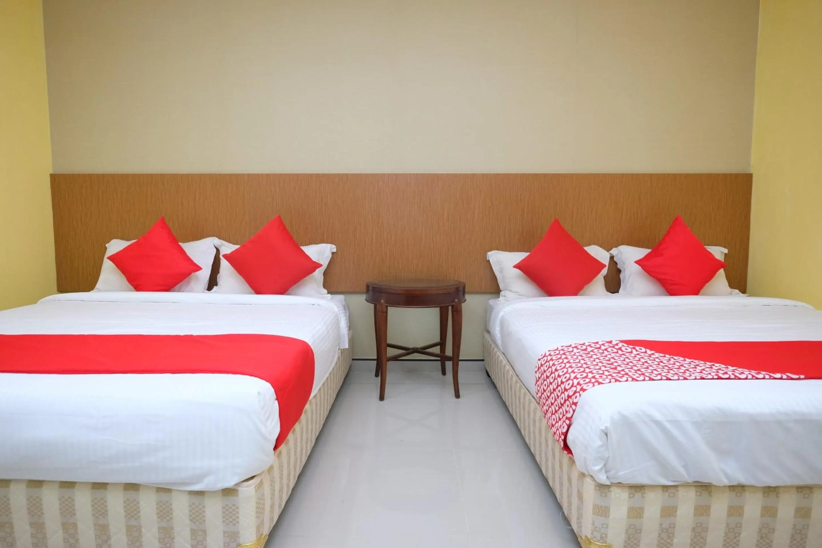 Bed in Rayyan Soffea Hotel