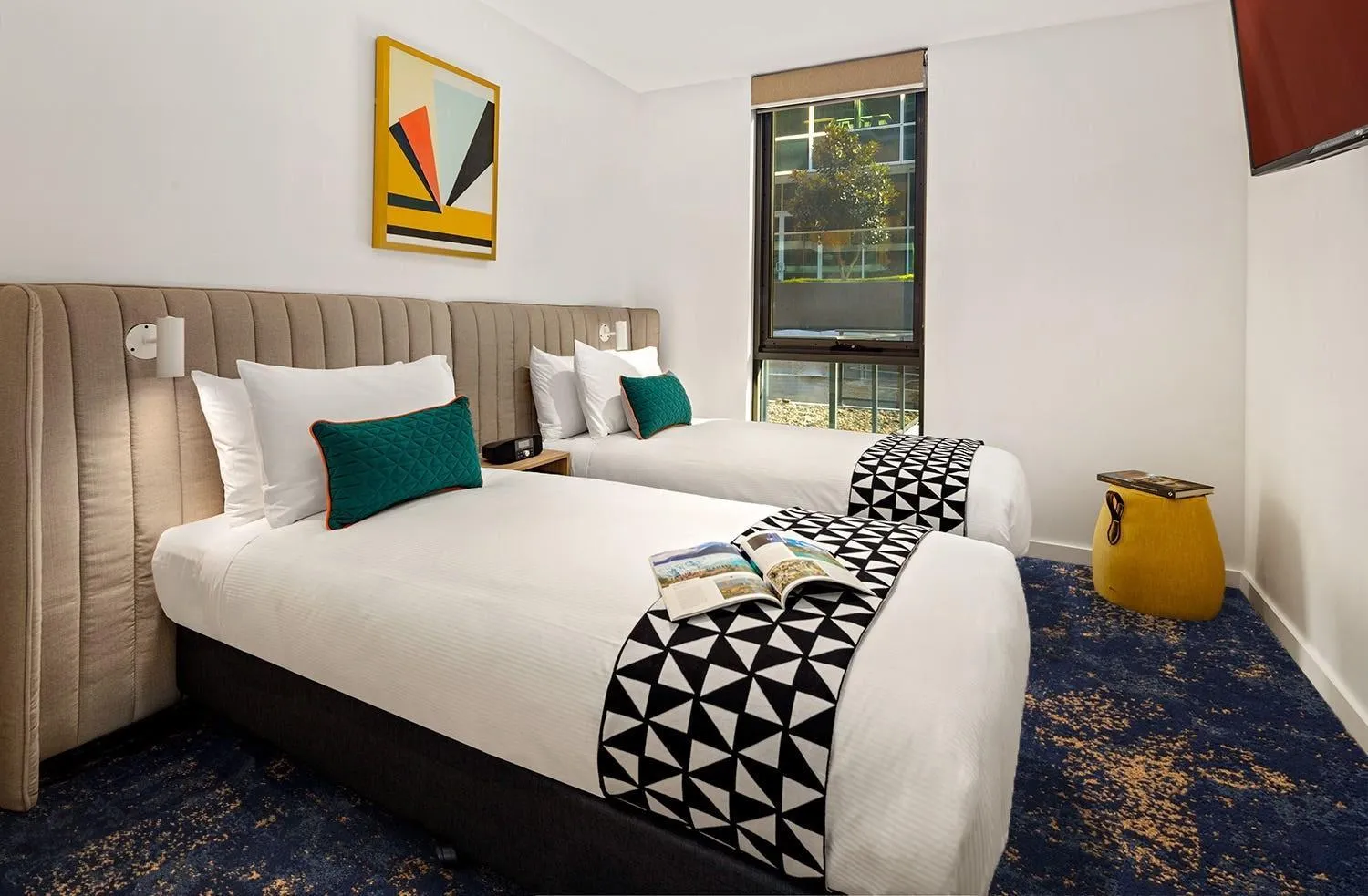 Bed in Quest Macquarie Park