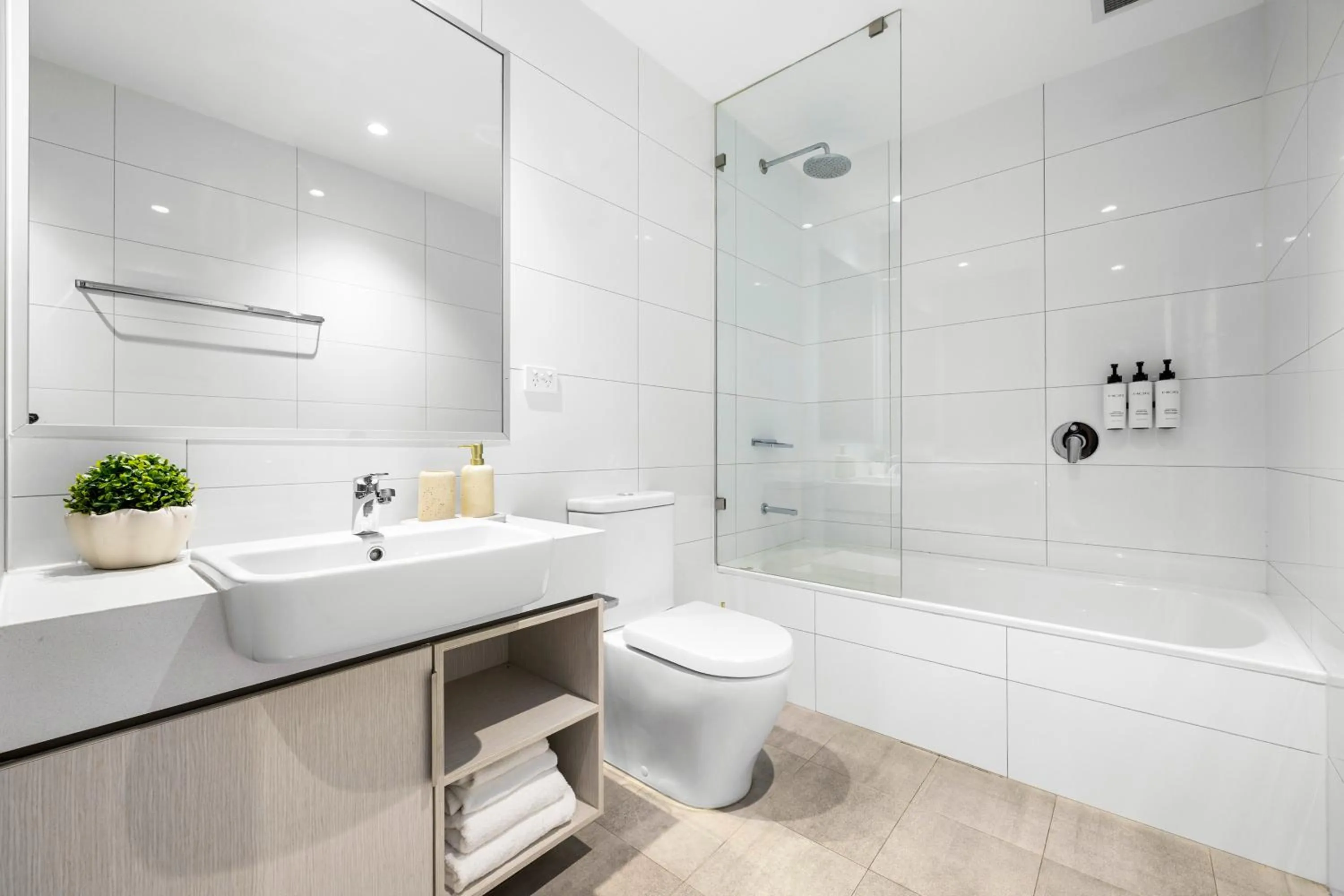 Shower in Quest Macquarie Park