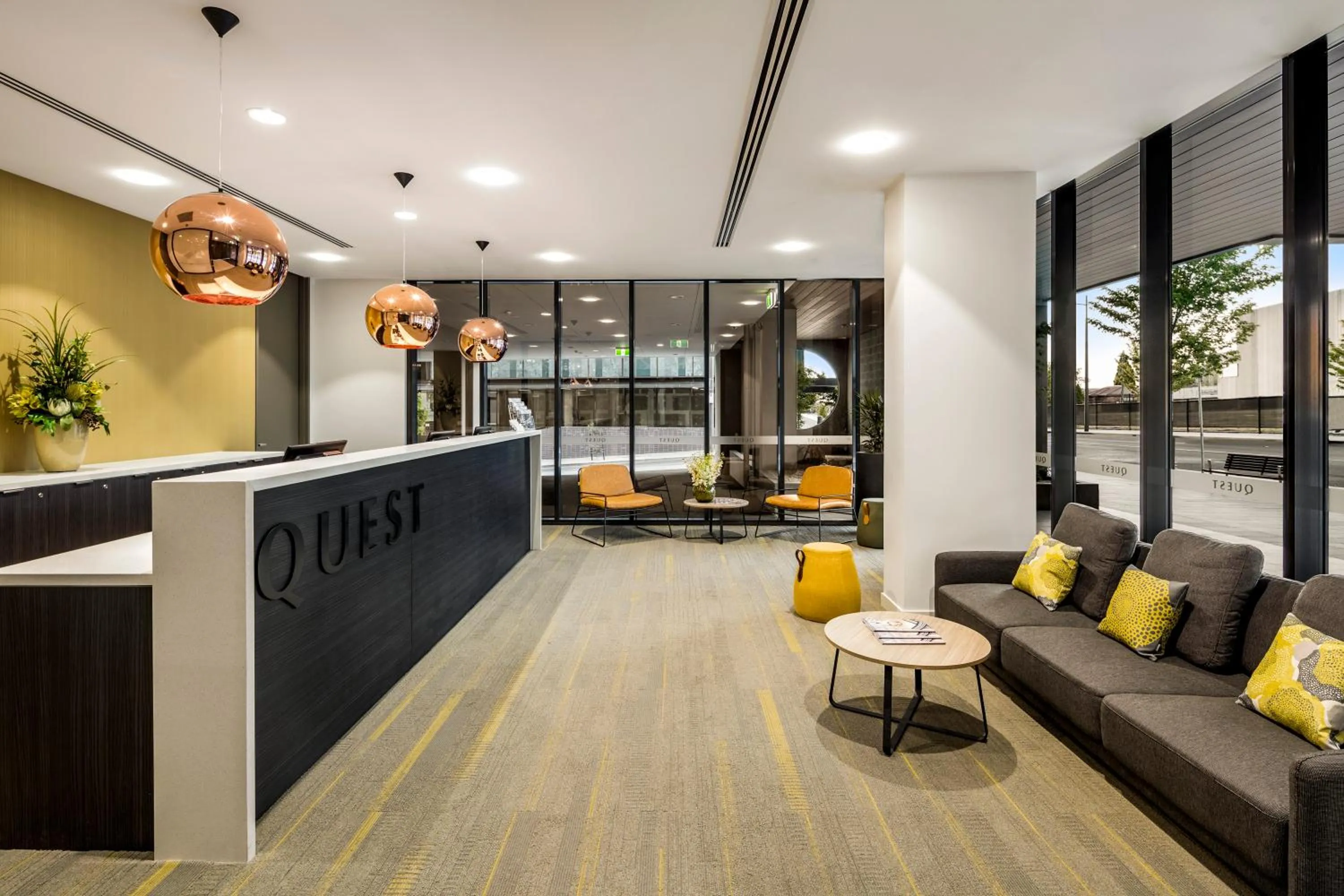 Lobby or reception in Quest Dandenong Central