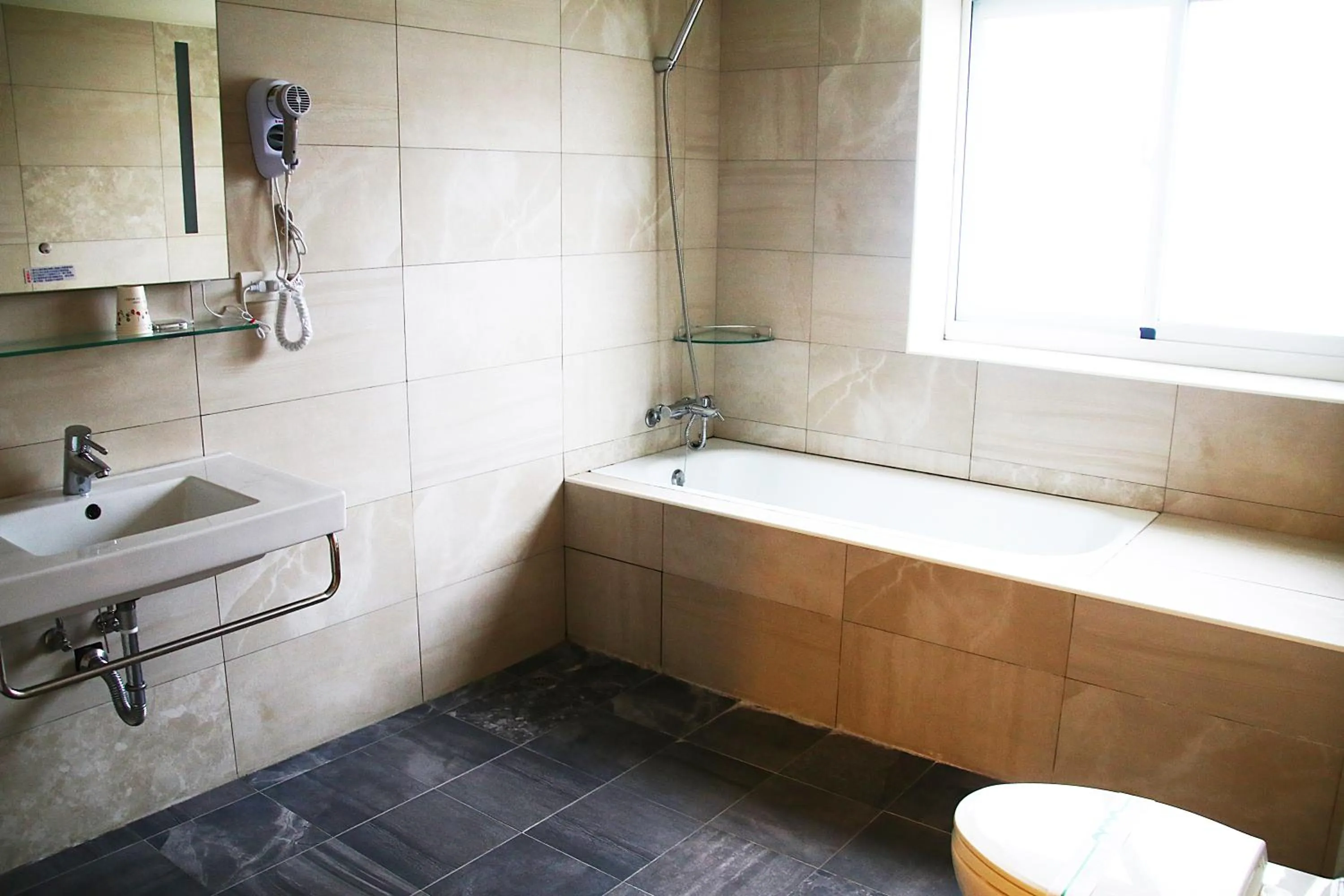 Bathroom in River Hotel